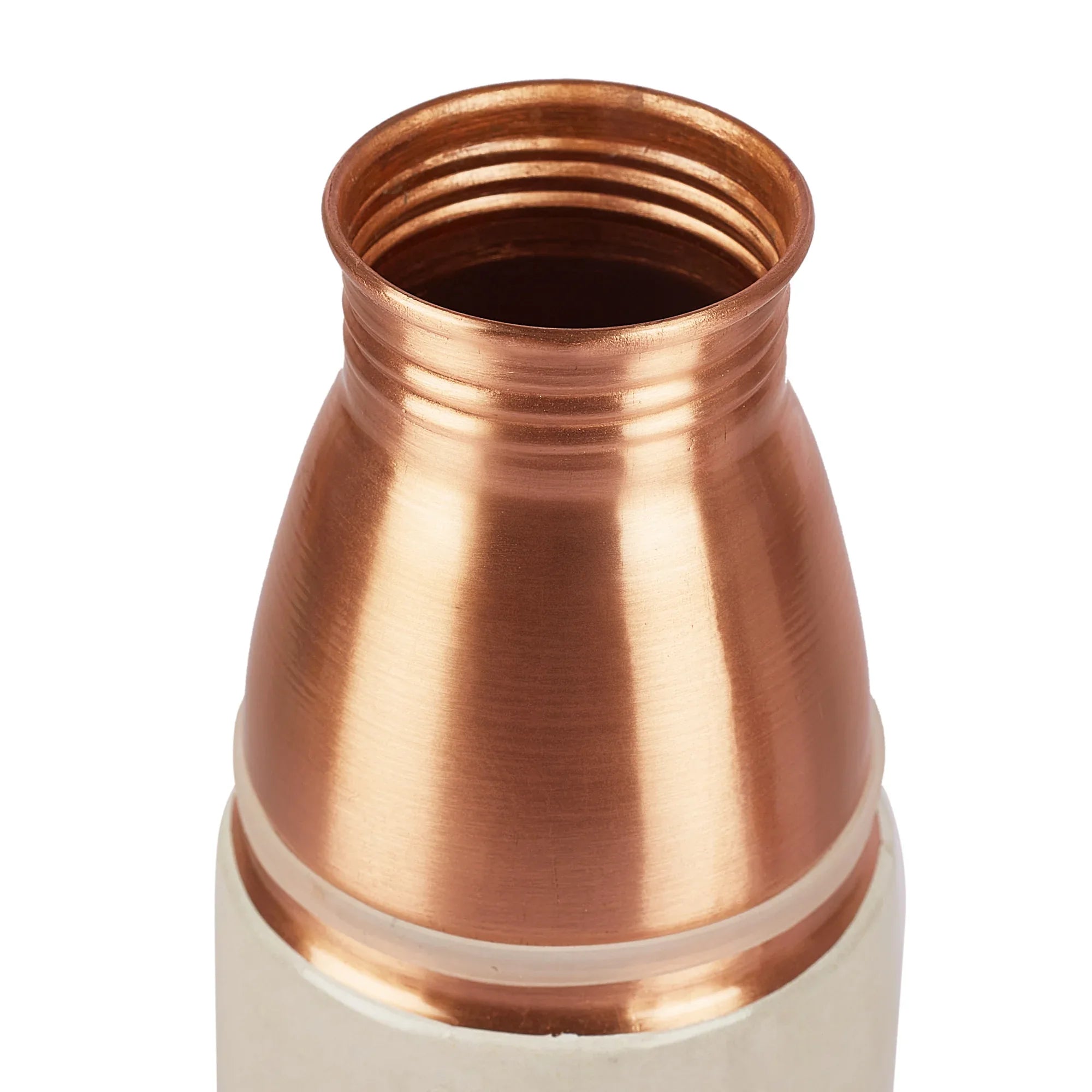 Oasis Copper Copper Bottle (1 Liter) & Tumbler (300ml) Set of 3 in Multi Colour - HomeTown