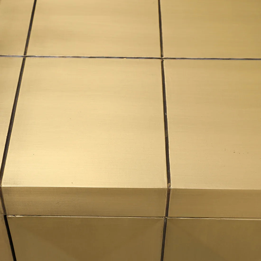 Adelaide Mango Wood Sideboard in Brass Colour - HomeTown