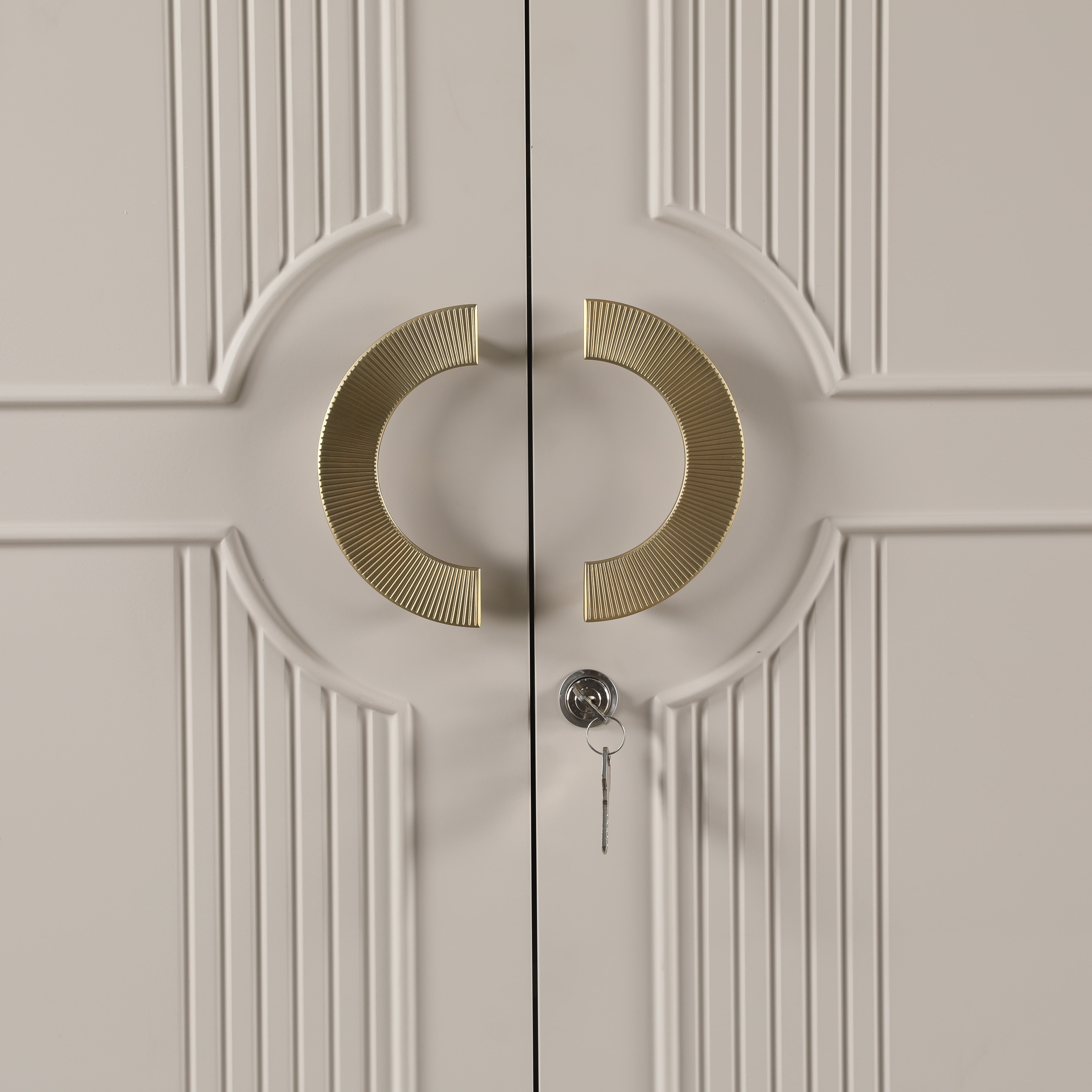 Aurora 4 Door Wardrobe Pumic Grey
