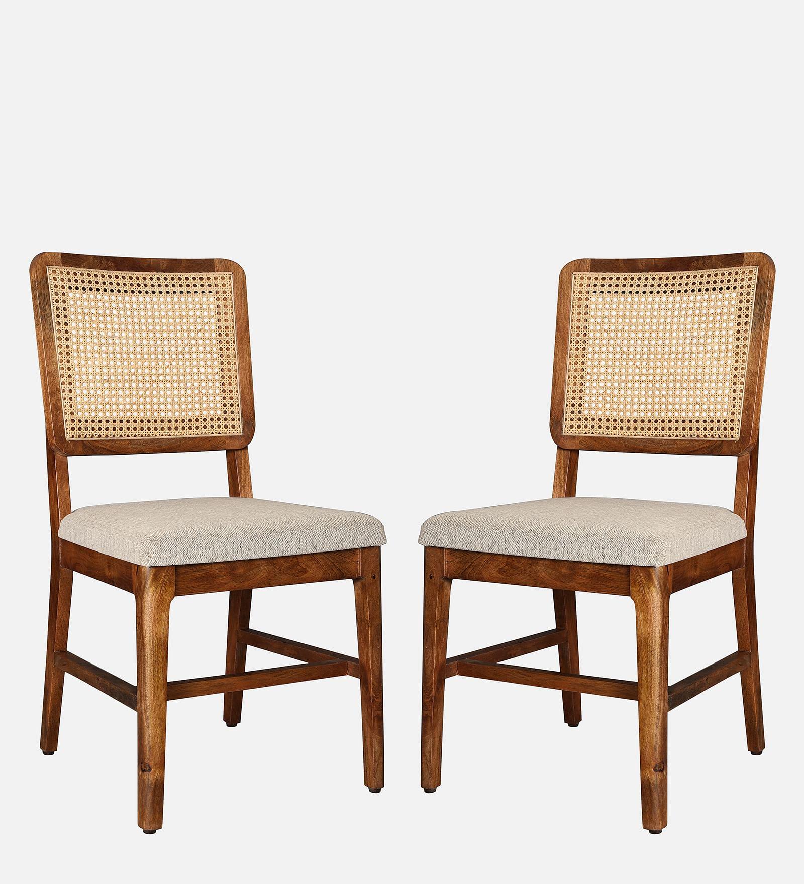 Siam Marble Top Six Seater Dining Set in Walnut Colour - HomeTown