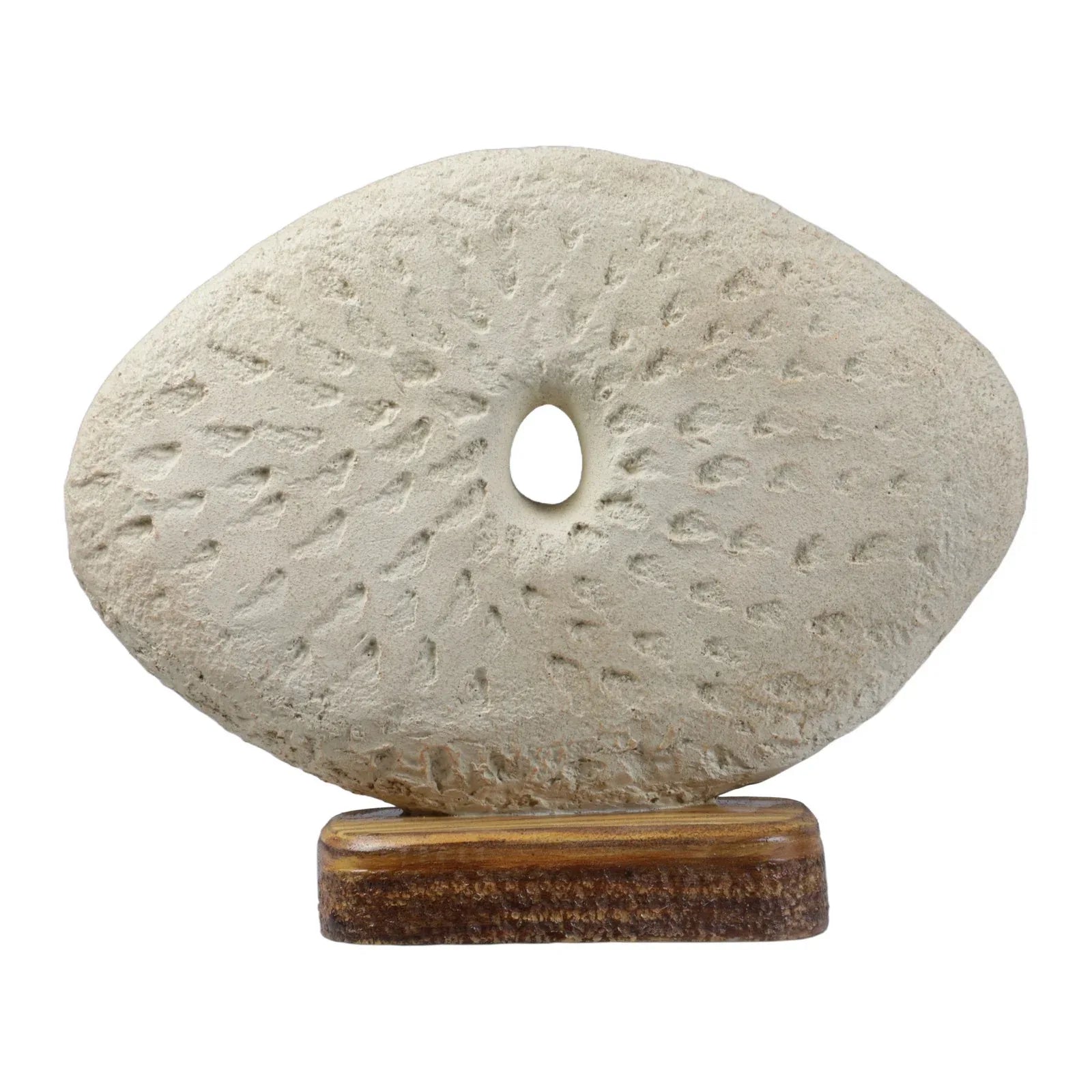 Calista Modern Abstract Showpiece 26cm in Ivory - HomeTown