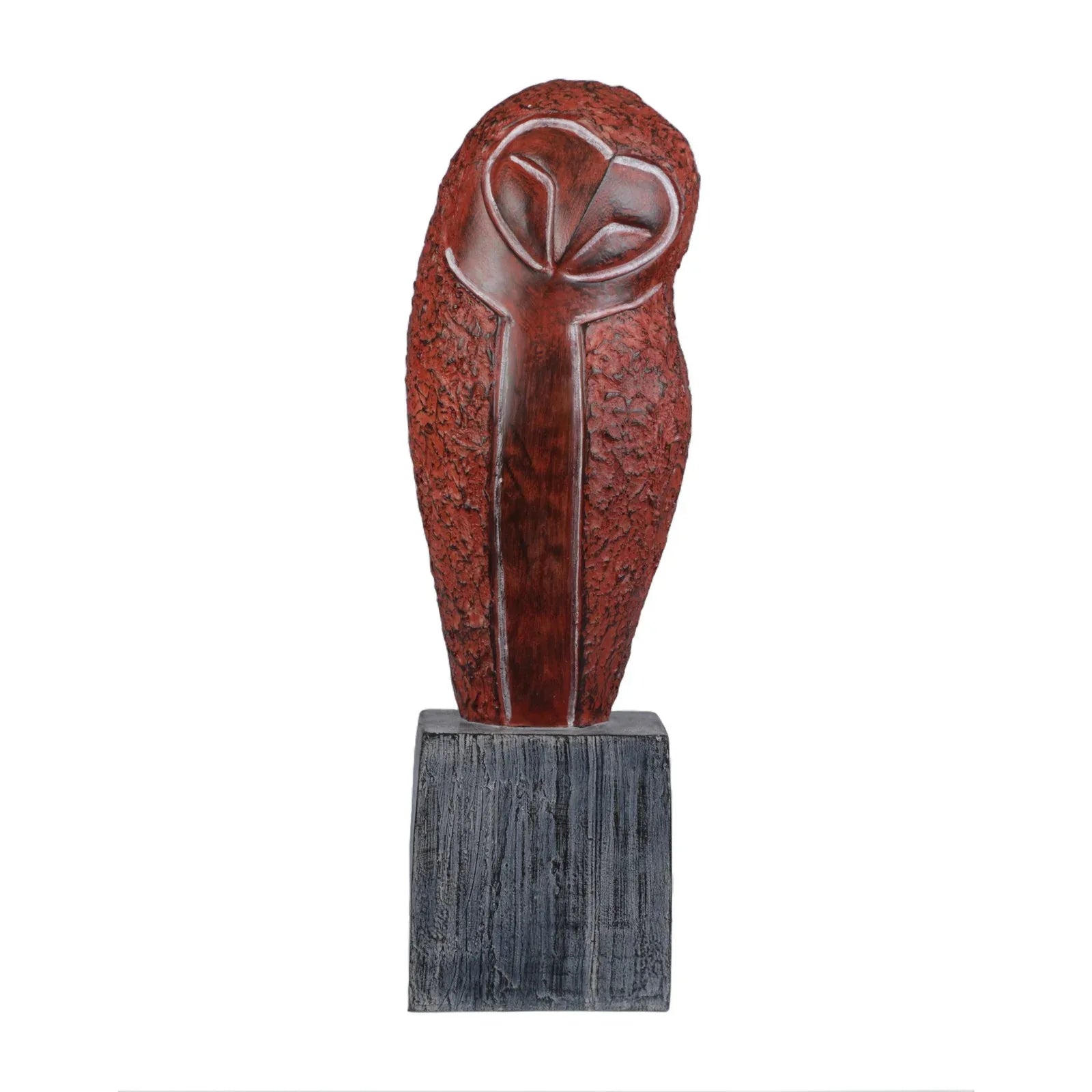 Calista Elegant Owl Figurine Showpiece 34cm in Brown - HomeTown