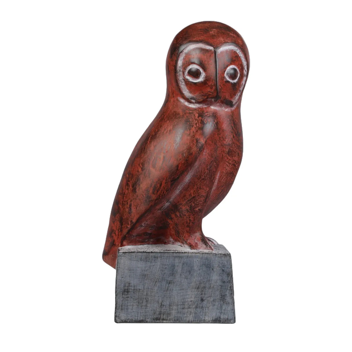 Calista Modern Owl Tabletop Decor 31cm in Brown - HomeTown