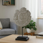 Calista Table Accent Ganesha Sculpture on Stand 49cm in Silver Pearl - HomeTown
