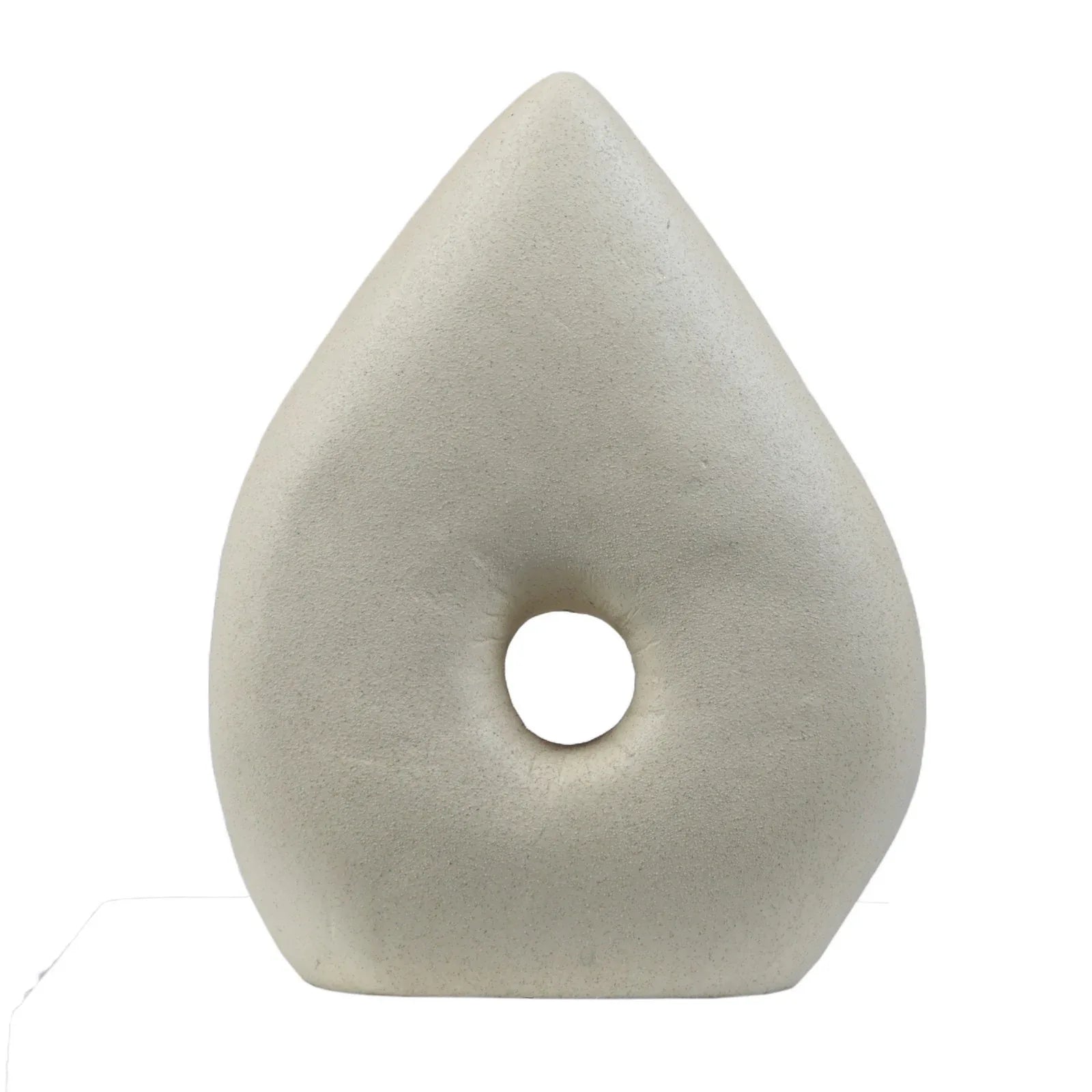 Calista Modern Abstract Showpiece 25cm in Ivory - HomeTown