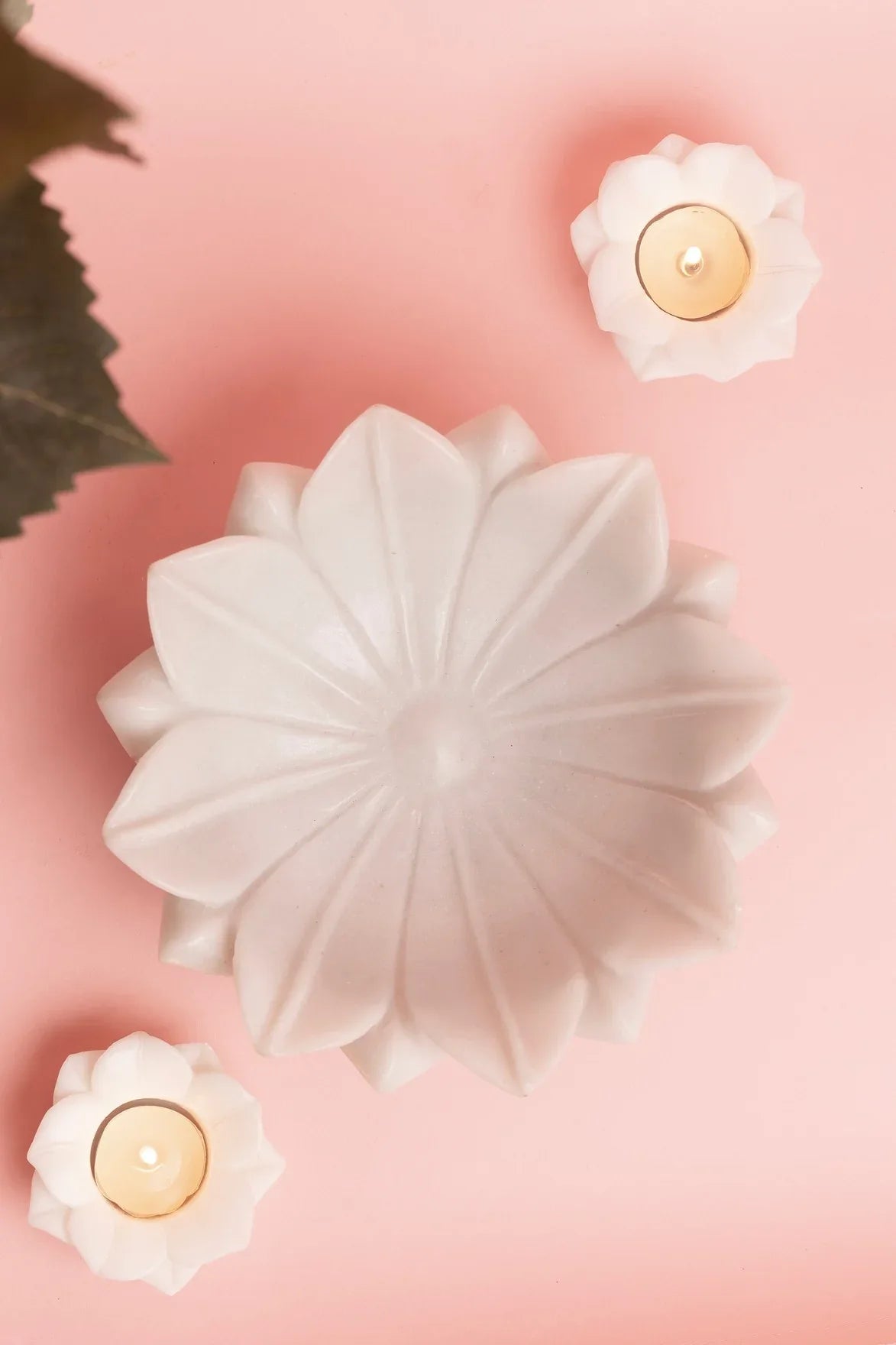 Almara Ethnic Small Urli Showpiece 7cm in Marble Finish - HomeTown