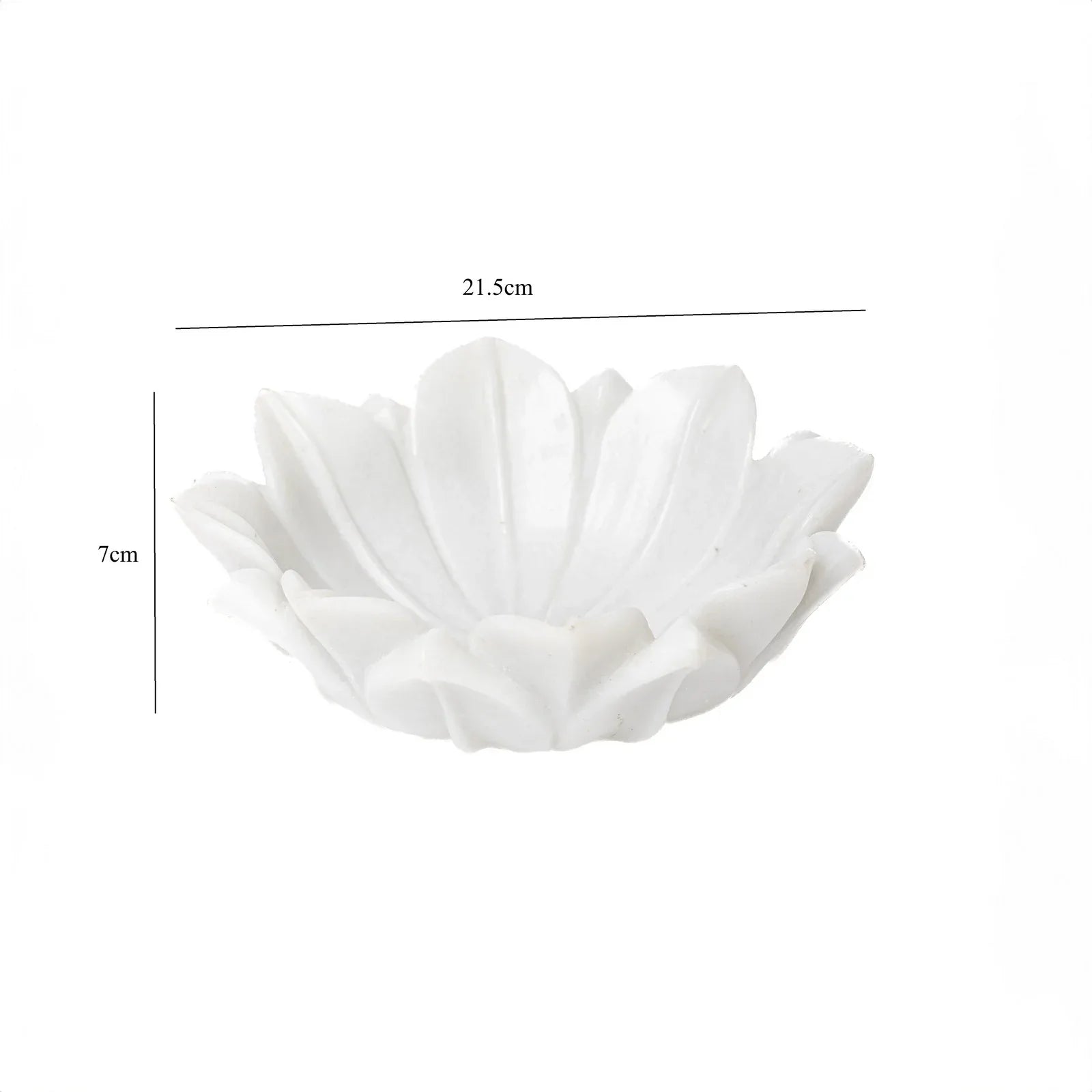 Almara Ethnic Small Urli Showpiece 7cm in Marble Finish - HomeTown