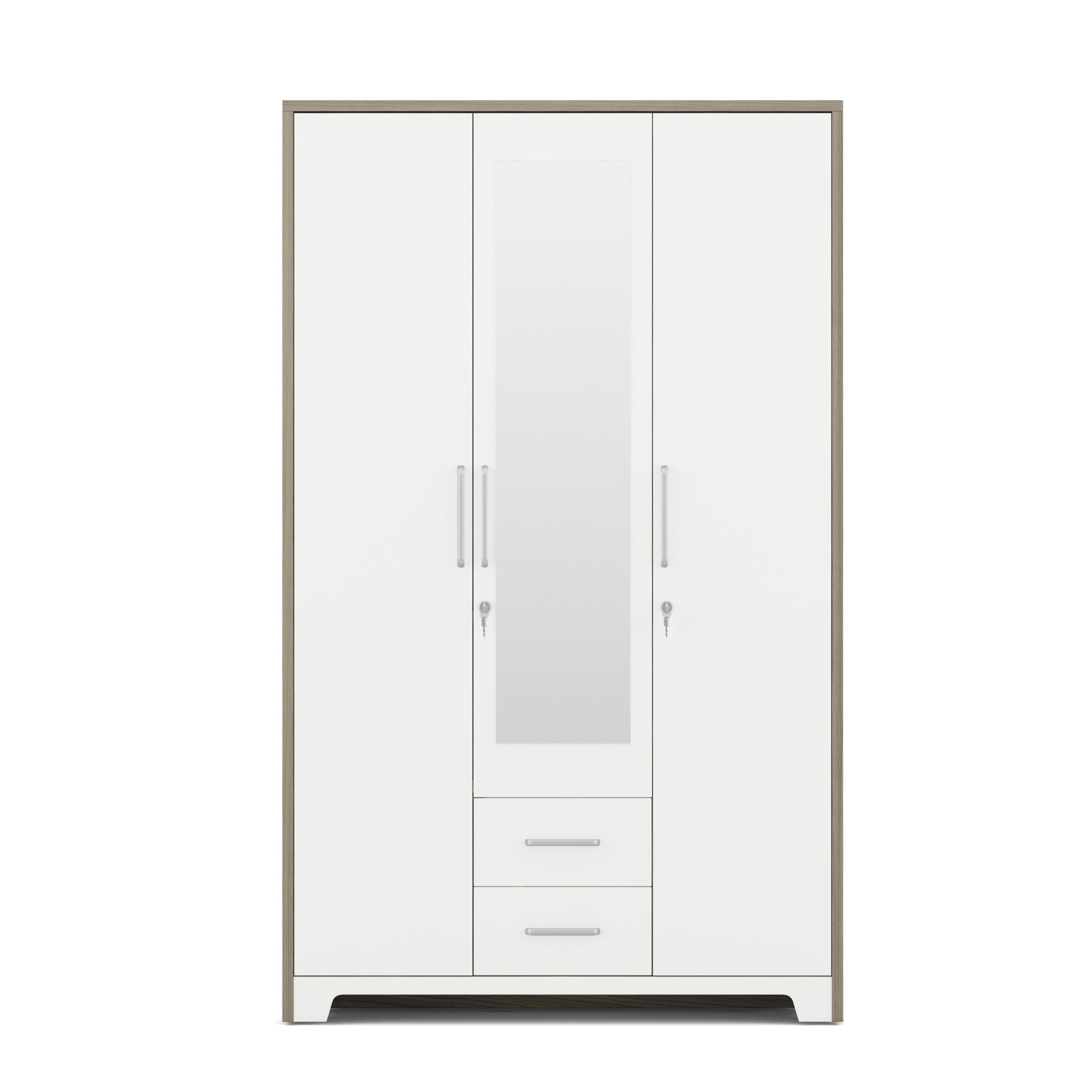 Ambra Nx 3 Door Wardrobe With Mirror