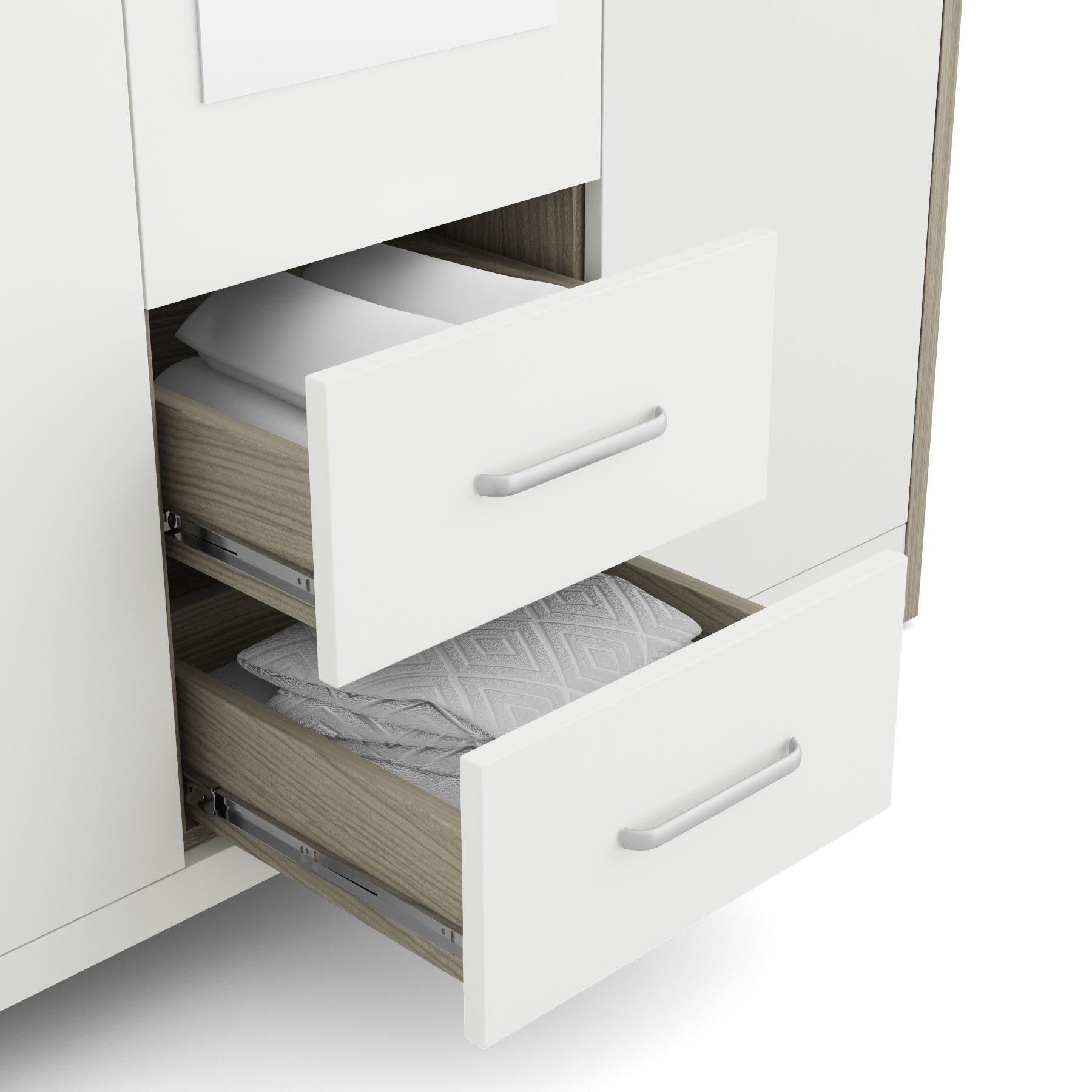 Ambra Nx 3 Door Wardrobe With Mirror