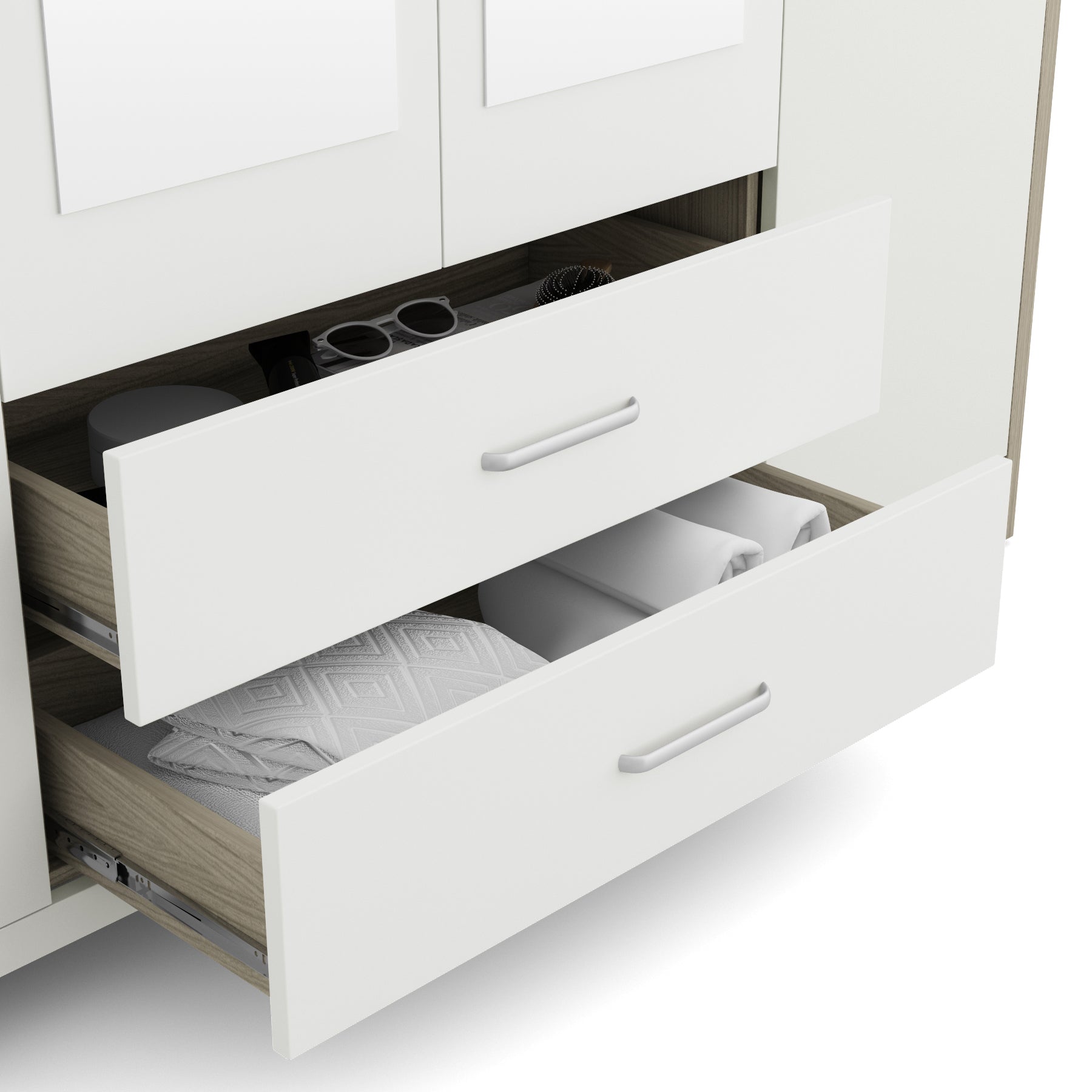 Ambra Nx 4 Door Wardrobe With Mirror