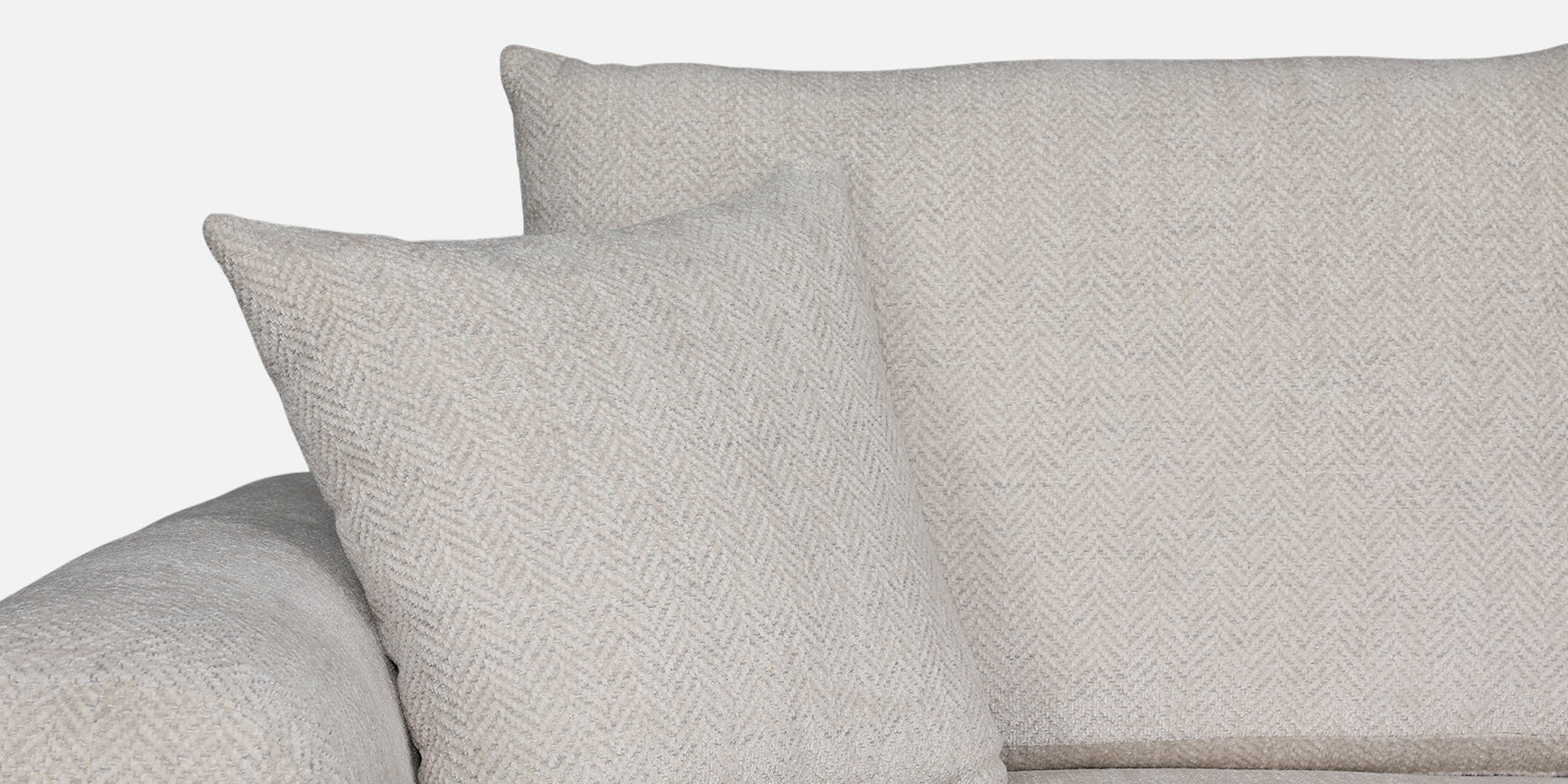 Arizona Fabric Sofa Beige & Brown