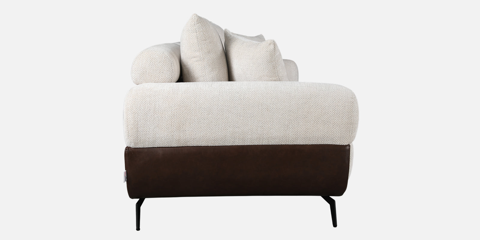 Arizona Fabric Sofa Beige & Brown