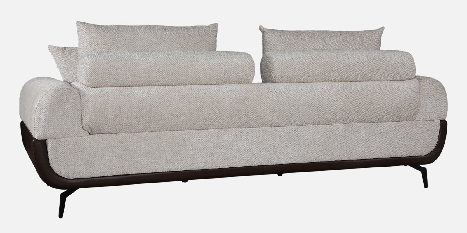 Arizona Fabric Sofa Beige & Brown