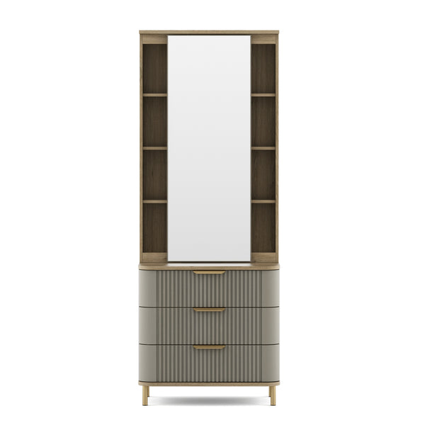 Asa Nx Dressing Table W Sliding Mirror dimensions