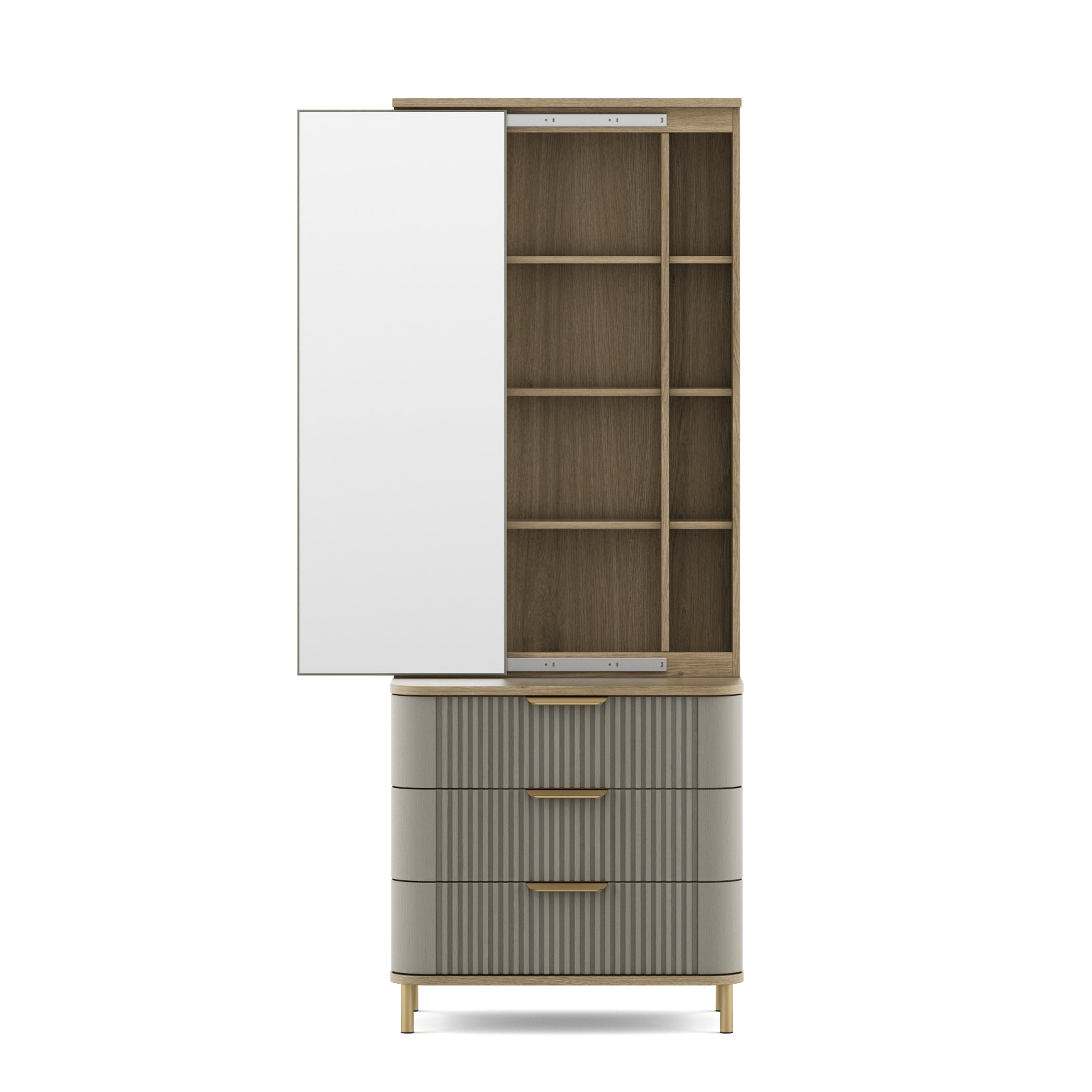 Asa Nx Dressing Table W Sliding Mirror