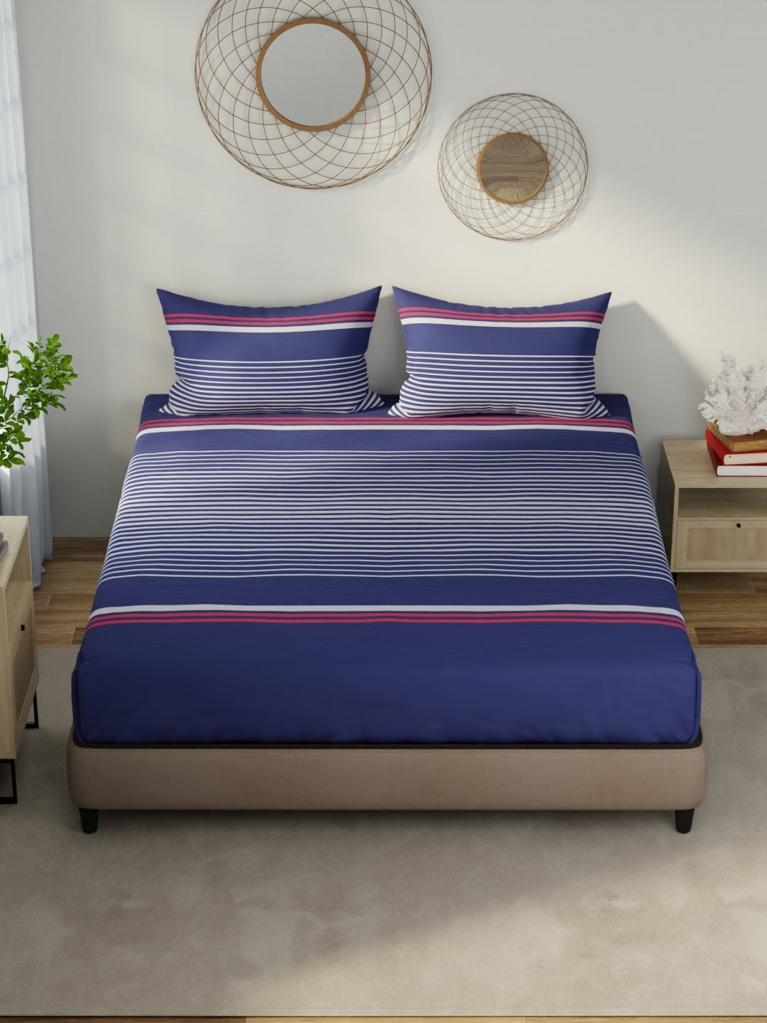 Hampton Satin Cotton Bed Linen Multicolor