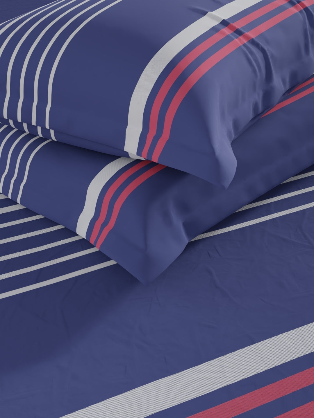 Hampton Satin Cotton Bed Linen Multicolor
