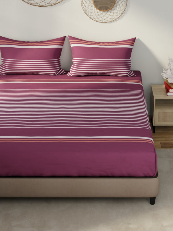 Nautica Hampton Sis-Bed Linen Maroon dimensions