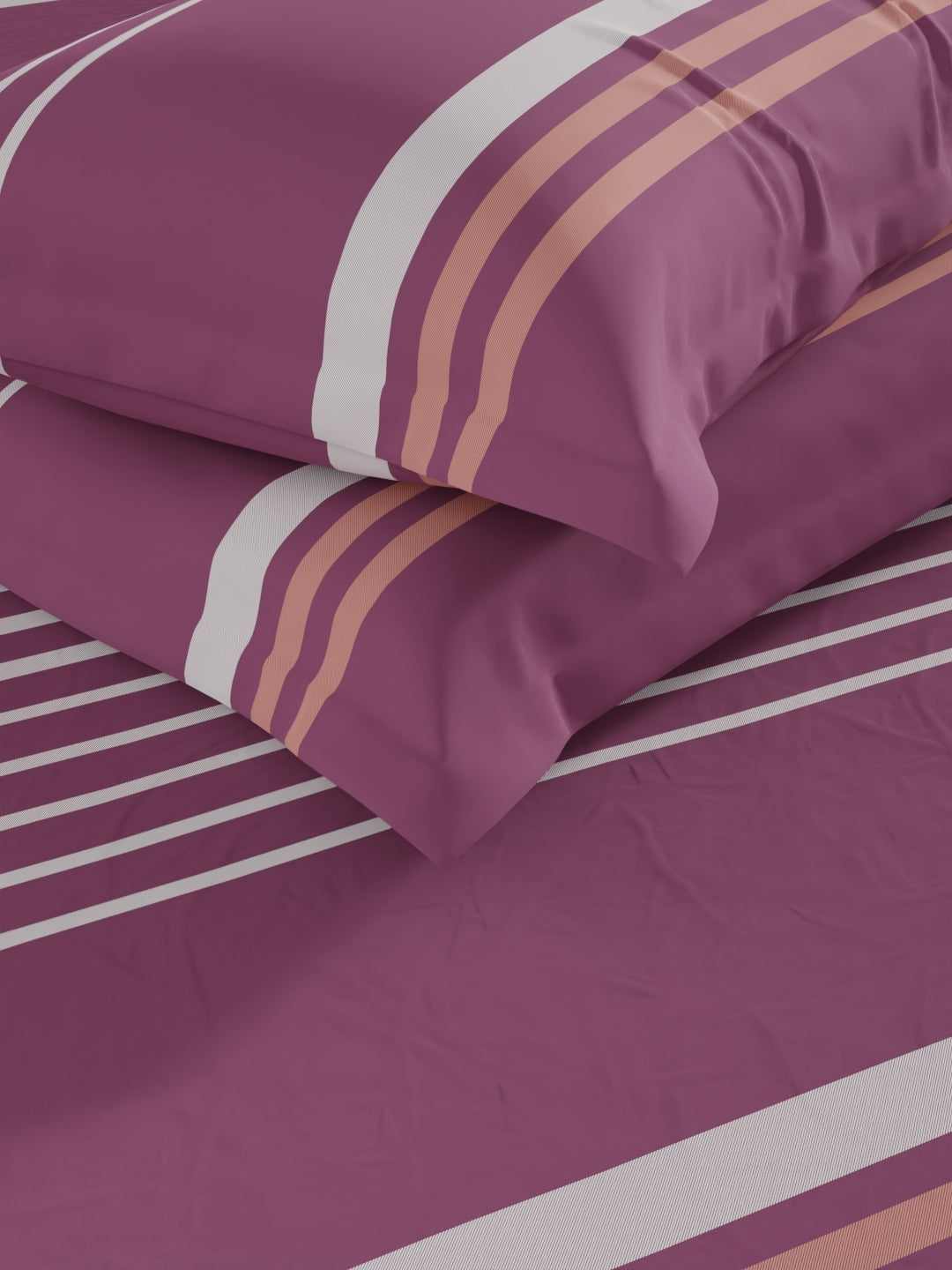 Nautica Hampton Sis-Bed Linen Maroon