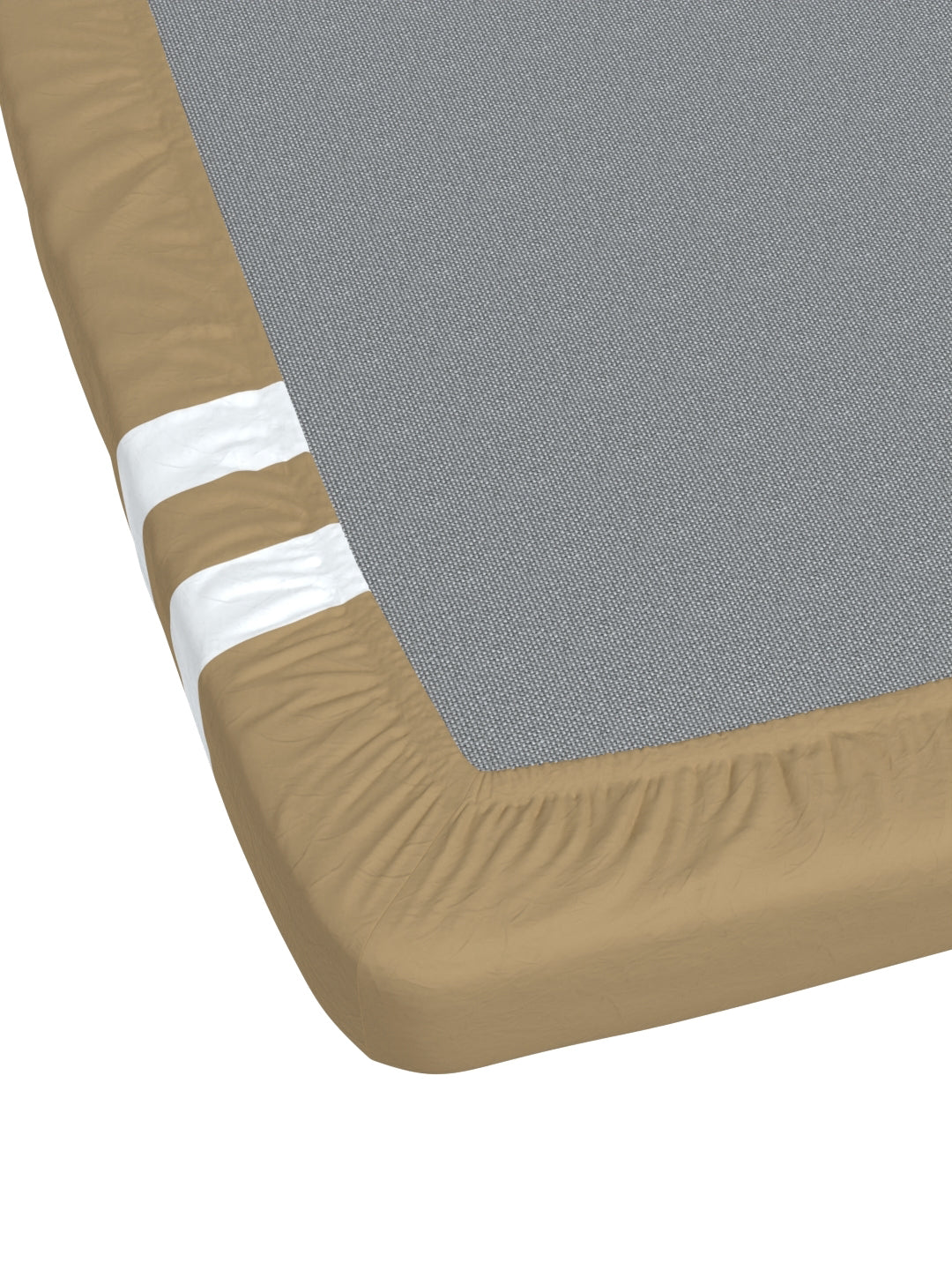 Coastal Stripe Sis-Bed Linen Taupe