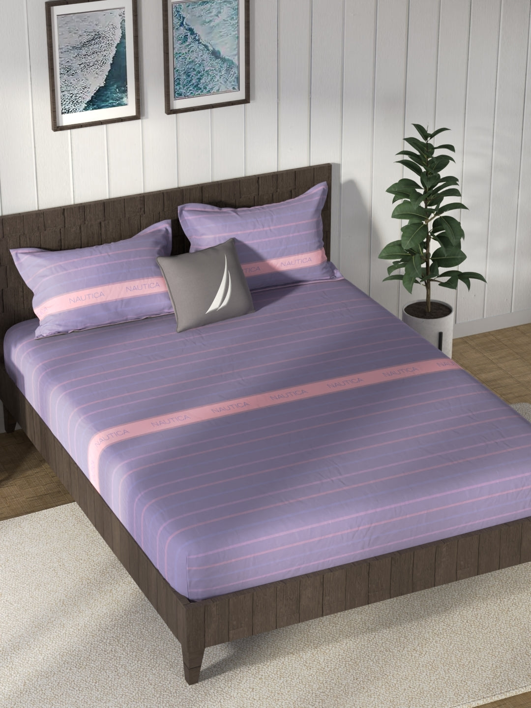 Noridge Sis-Bed Linen Purple