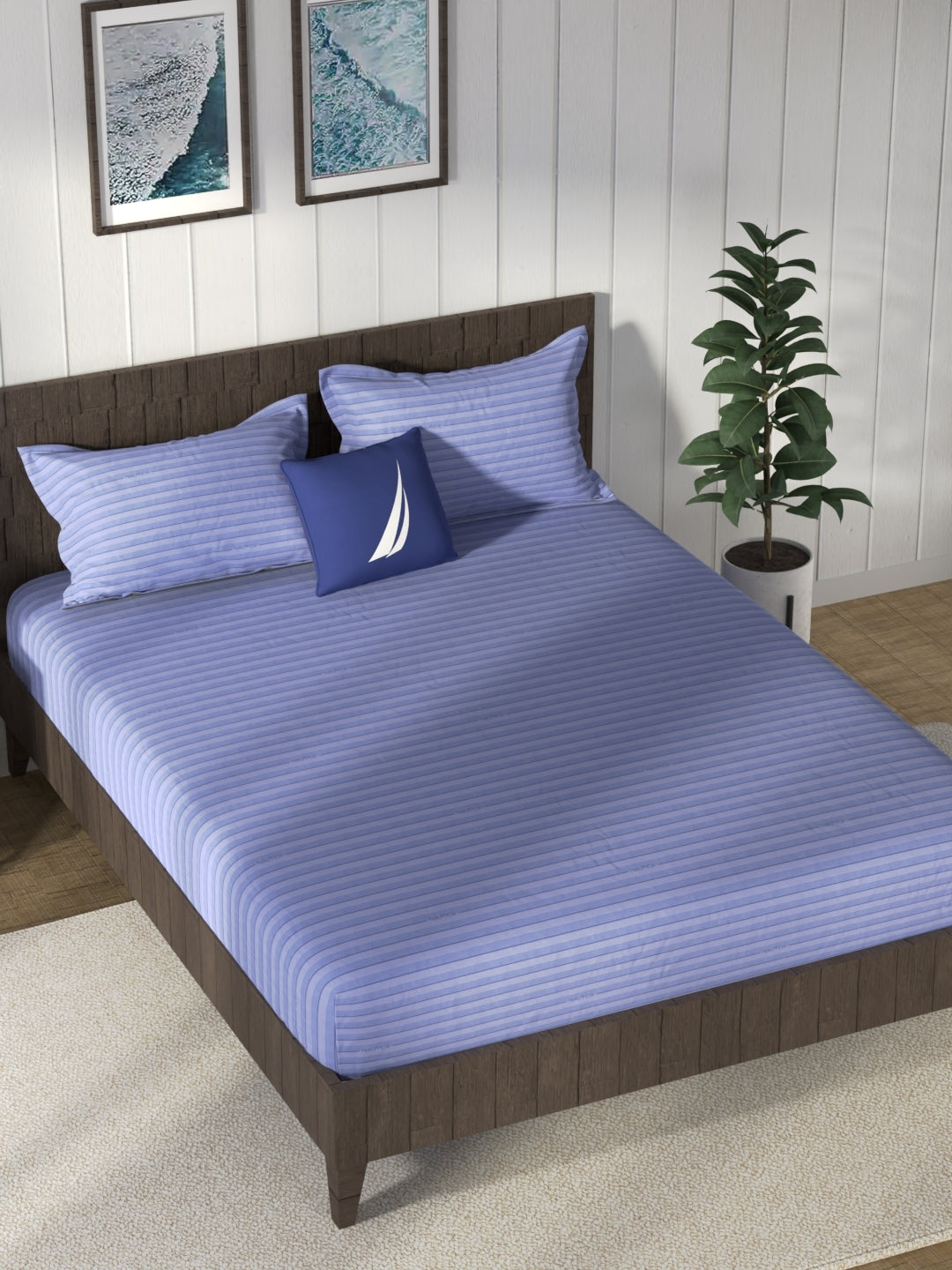 Noridge Sis-Bed Linen Blue