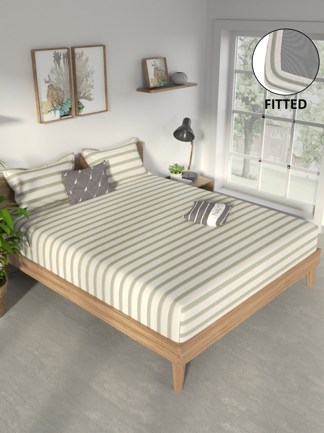Pacific Coast Sis-Bed Linen Olive