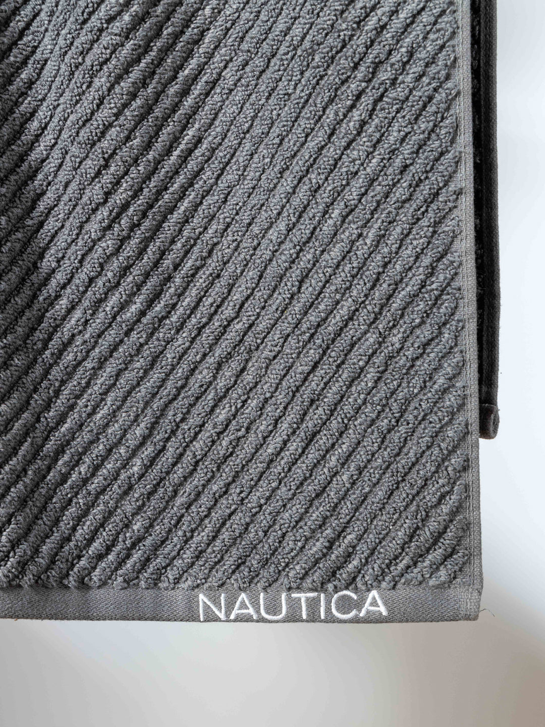 Cross View Bath Linen Steel Grey