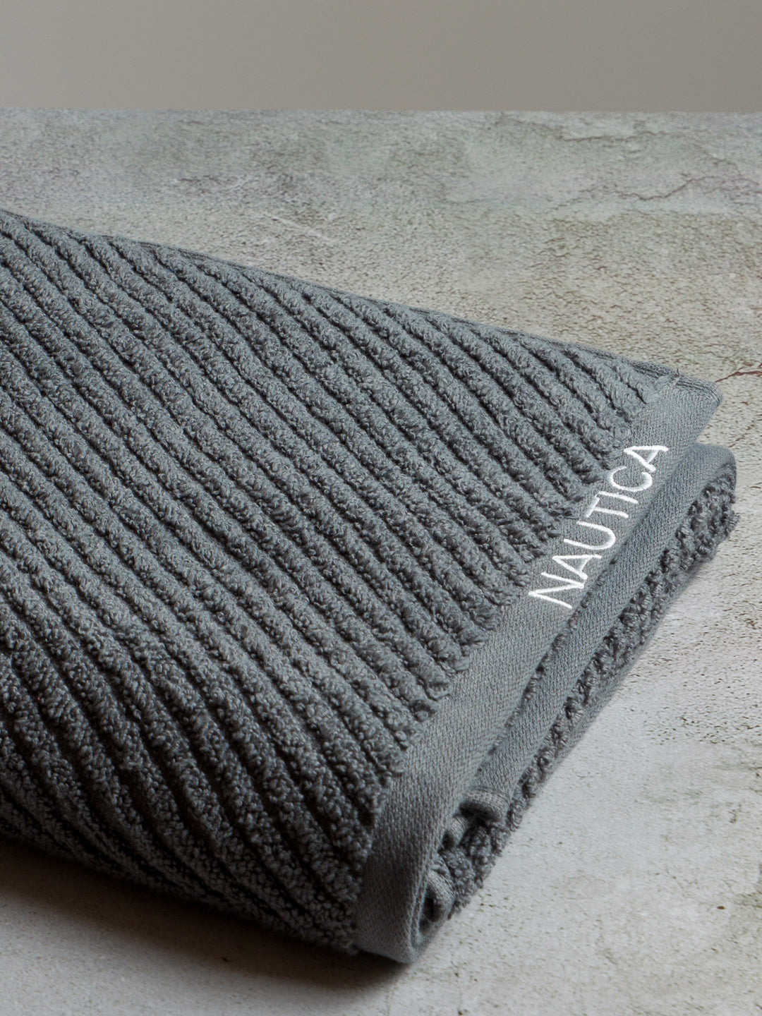Cross View Bath Linen Steel Grey