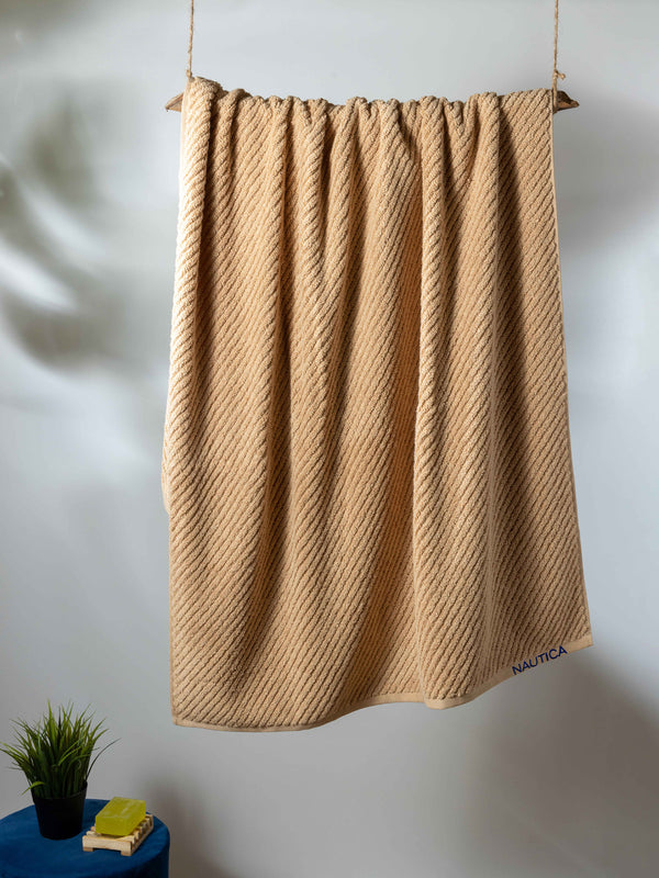 Bianca Home Cross View Bath Linen Beige dimensions