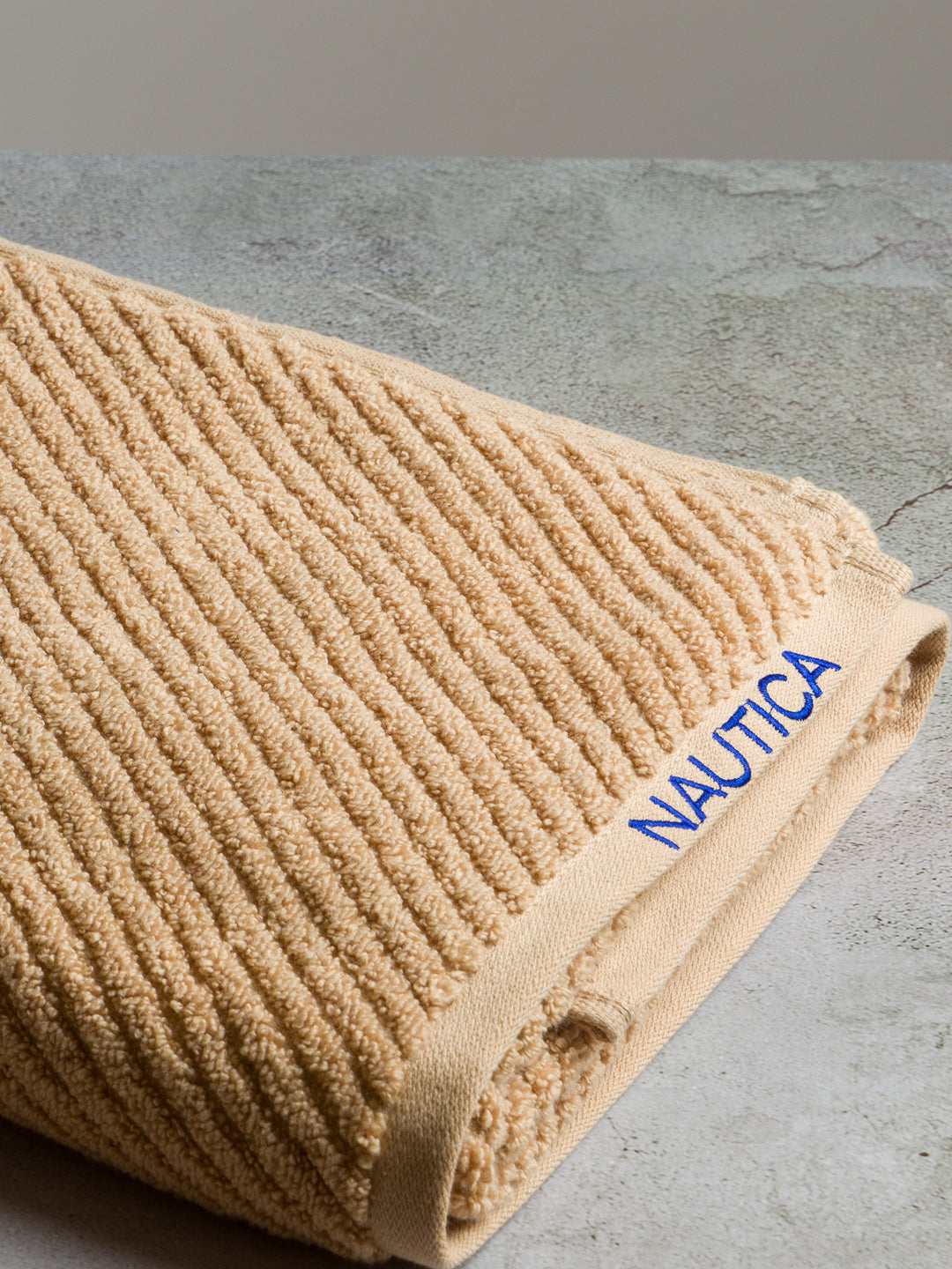 Cross View Bath Linen Beige