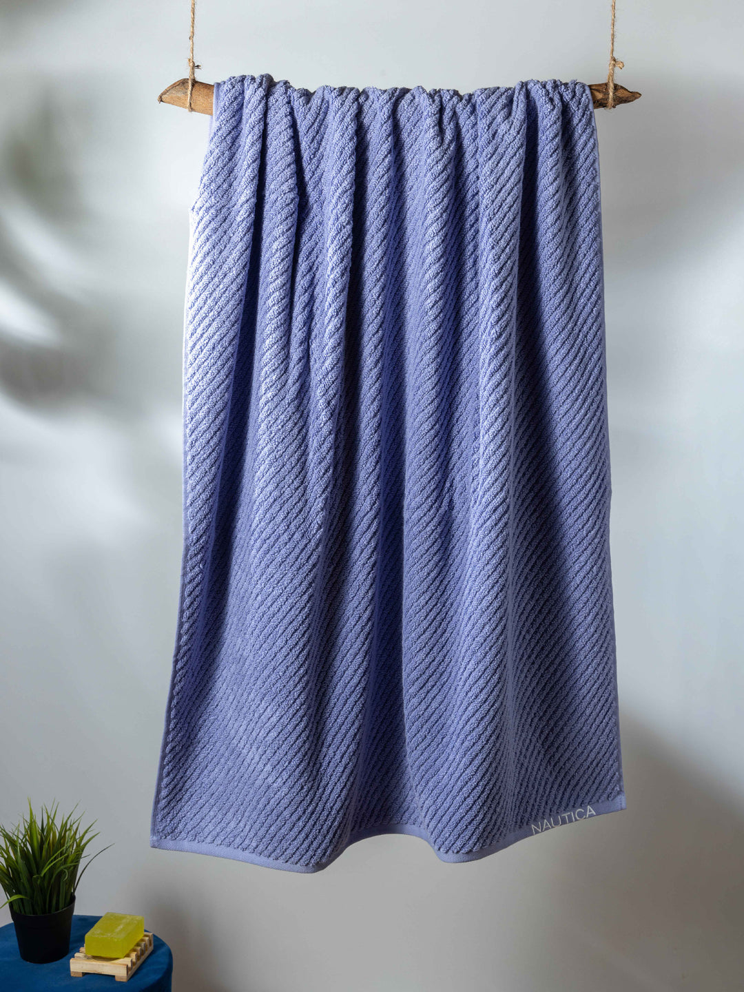 Cross View Sis-Bath Linen Grapemist