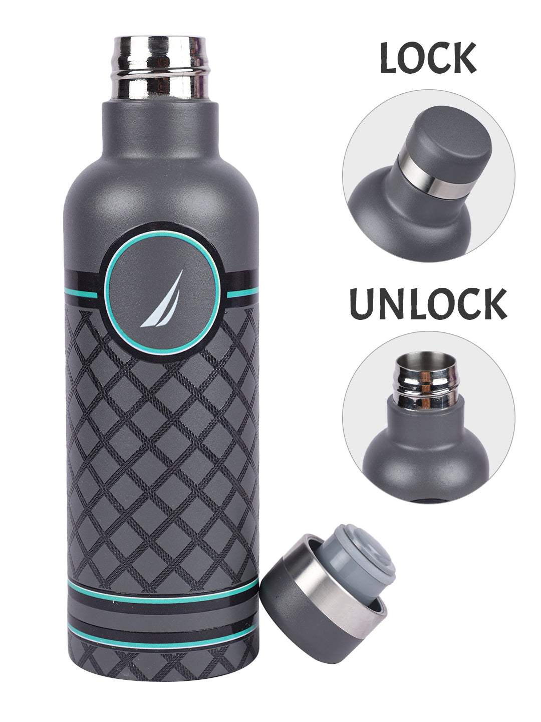 Yacht Fitness And Sport Bottles Grey
