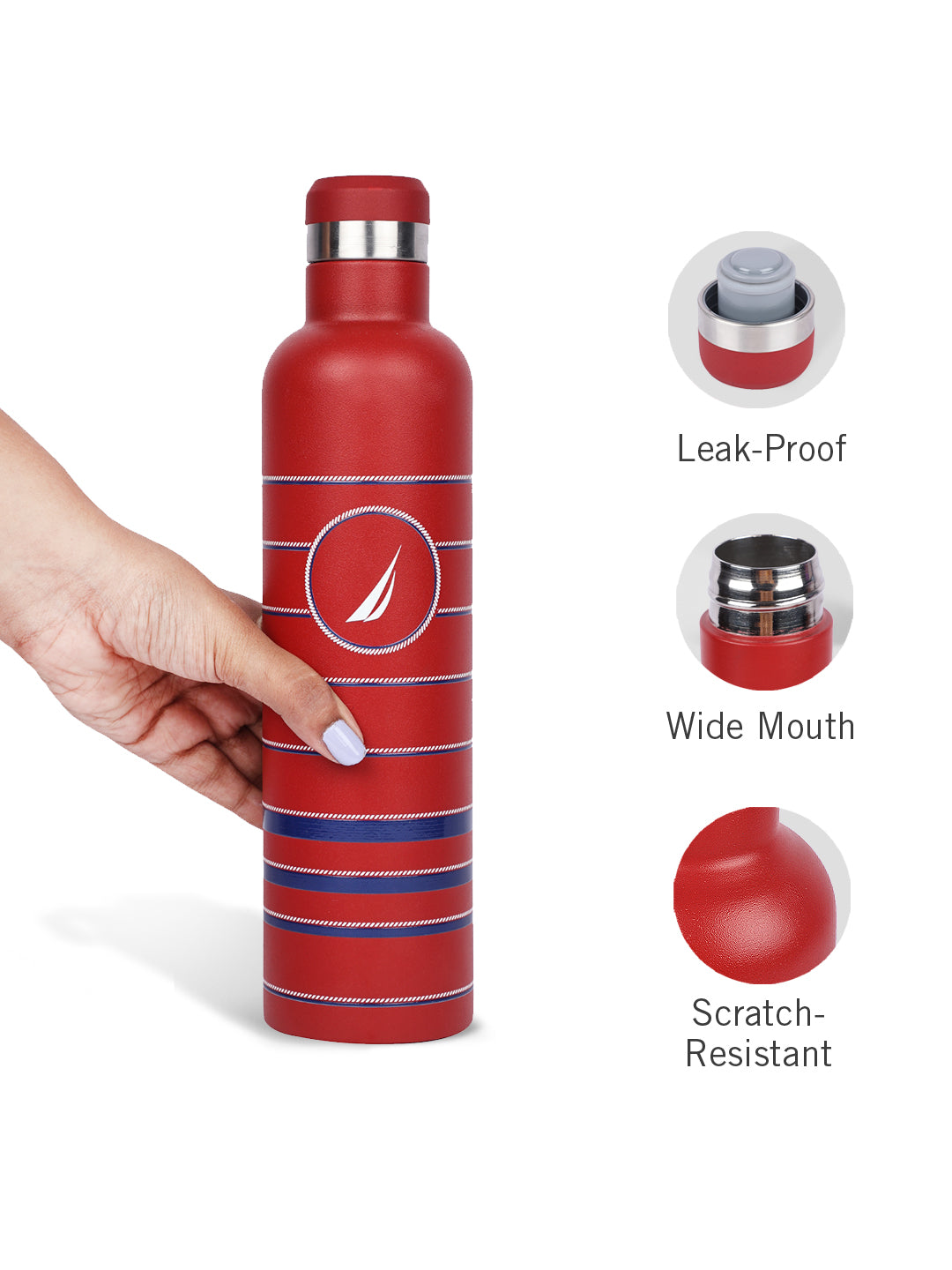 Yacht Fitness And Sport Bottles Maroon