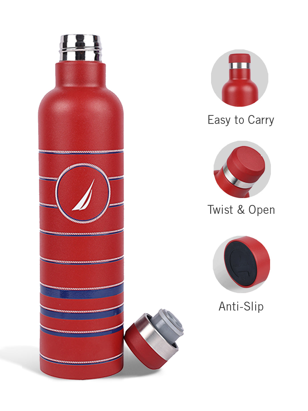 Yacht Fitness And Sport Bottles Maroon
