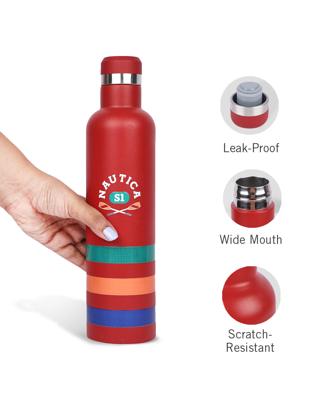 Yacht Fitness And Sport Bottles Red