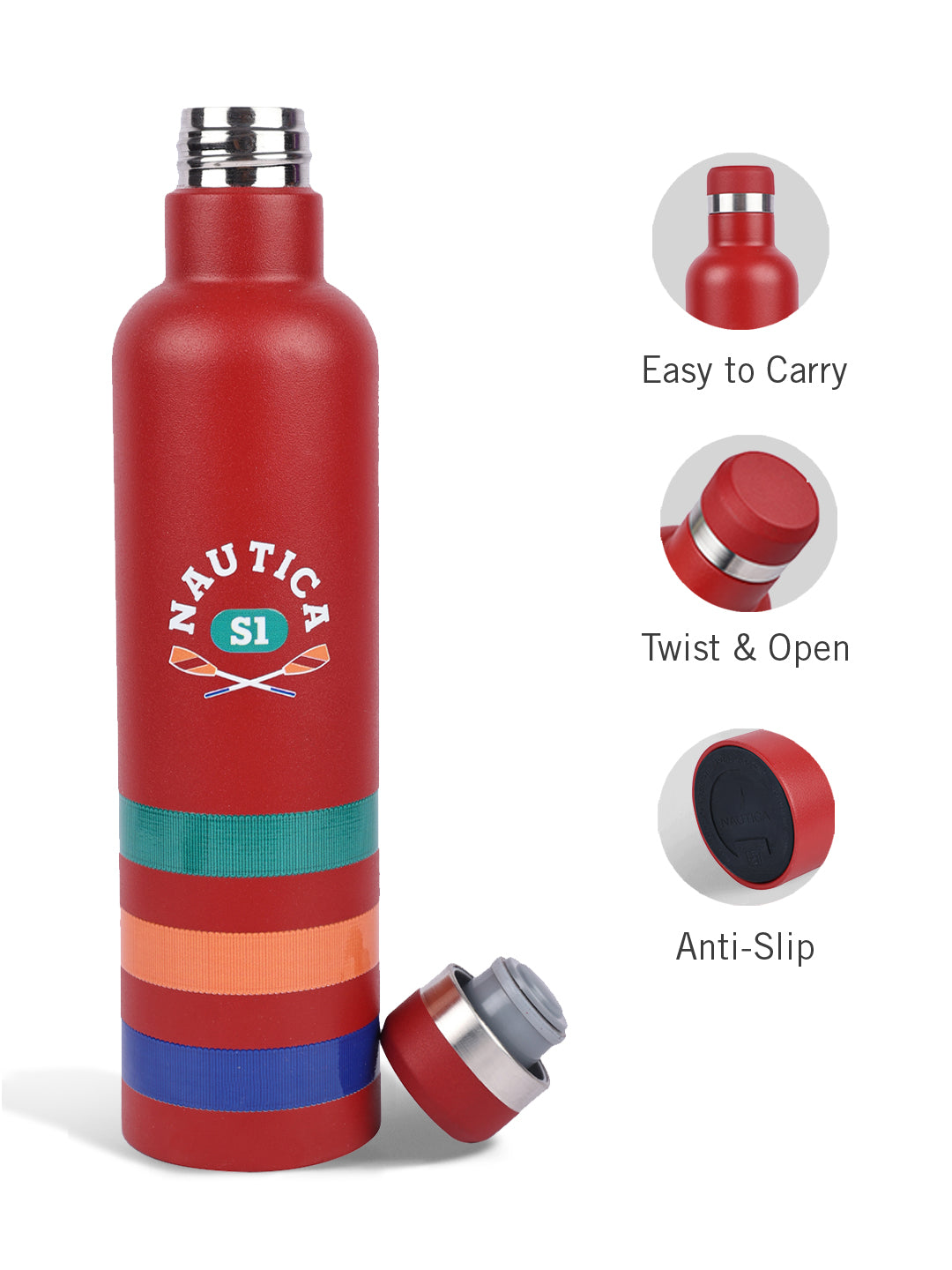 Yacht Fitness And Sport Bottles Red