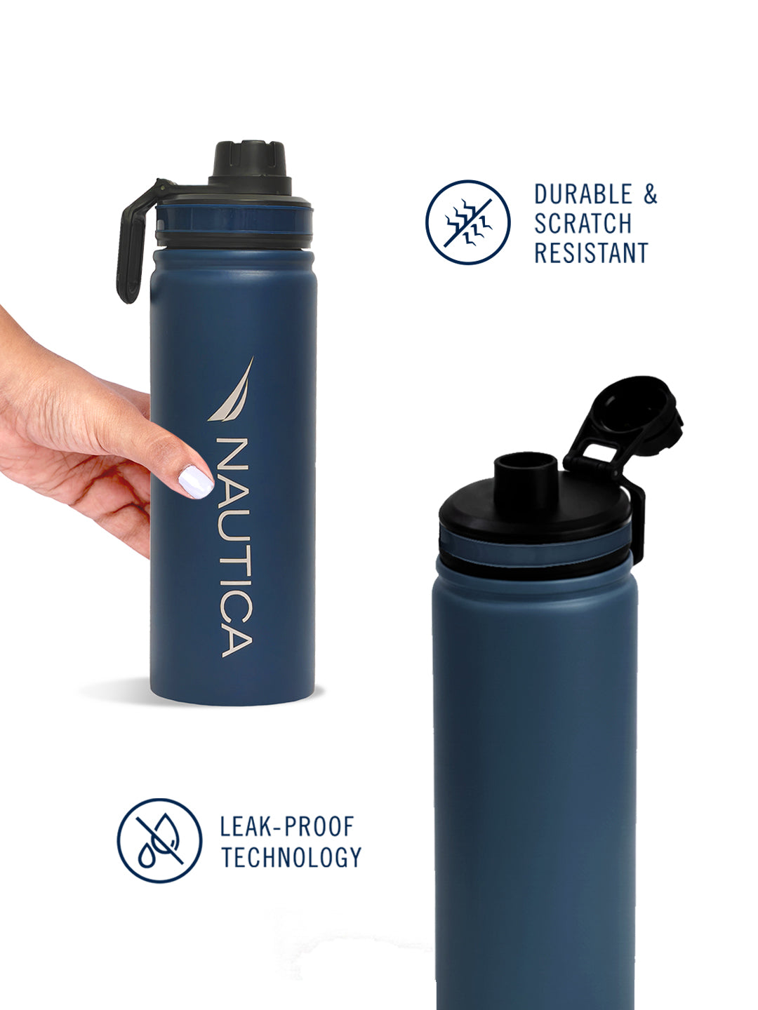Float Fitness And Sport Bottles Navyblue