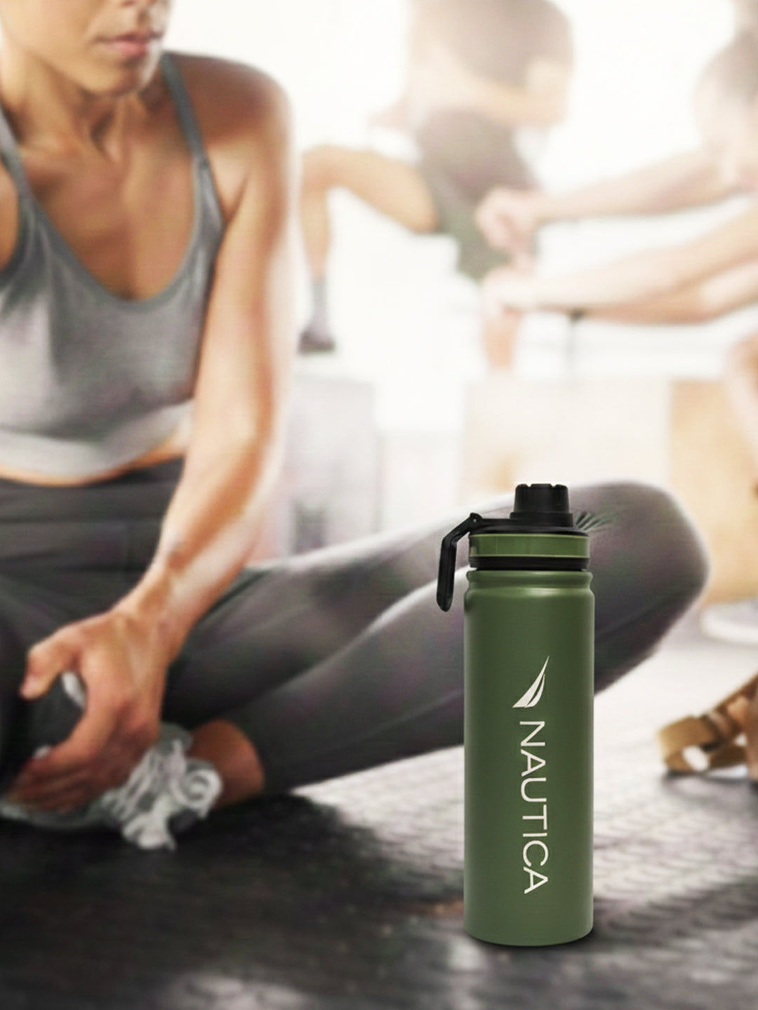Float Fitness And Sport Bottles Armygreen