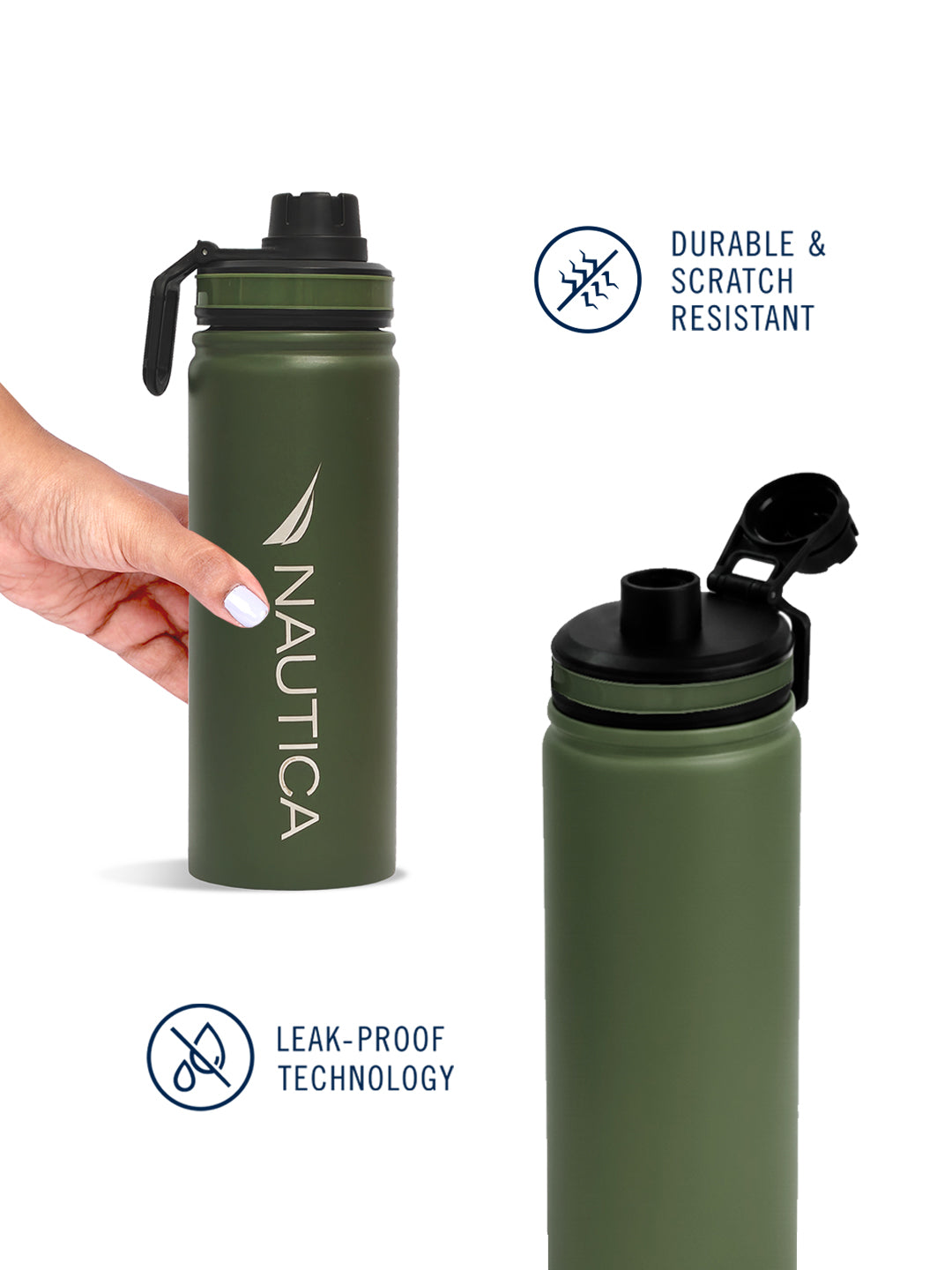 Float Fitness And Sport Bottles Armygreen