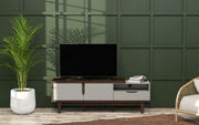 Carmel Tv Unit in White & Brown Colour - HomeTown
