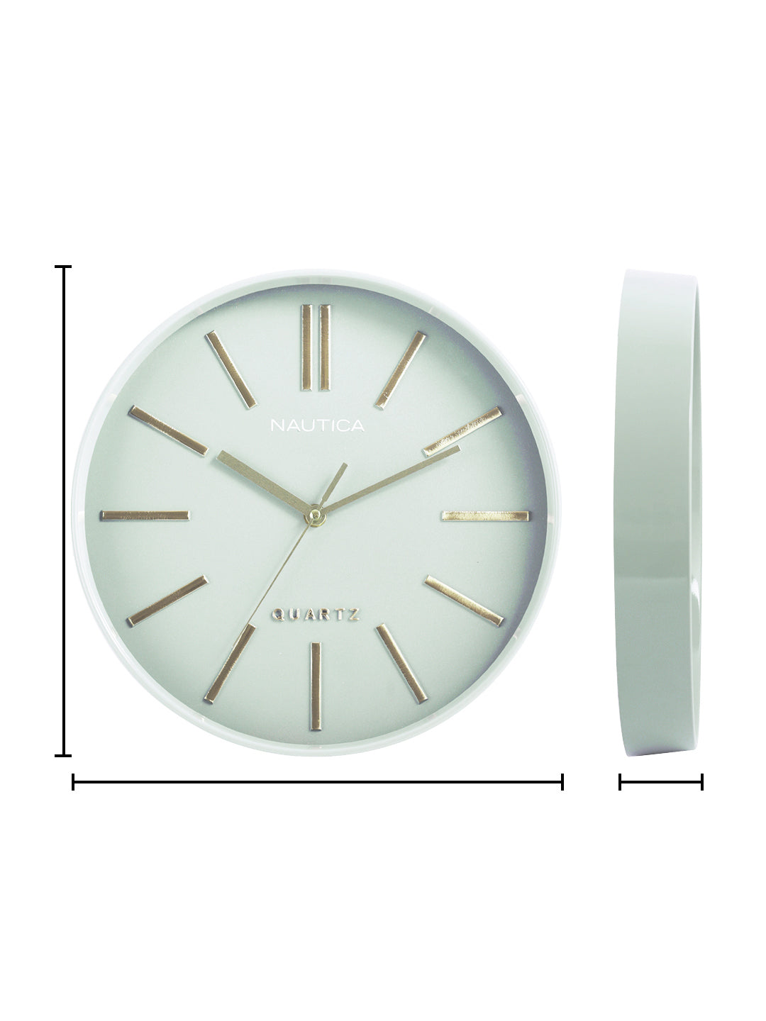 Abs 3D Matt Rim Clocks Green