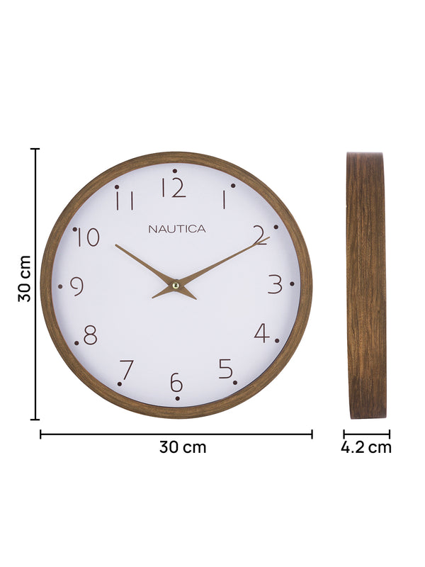Bianca Home Wood Finish Clocks Multicolor dimensions