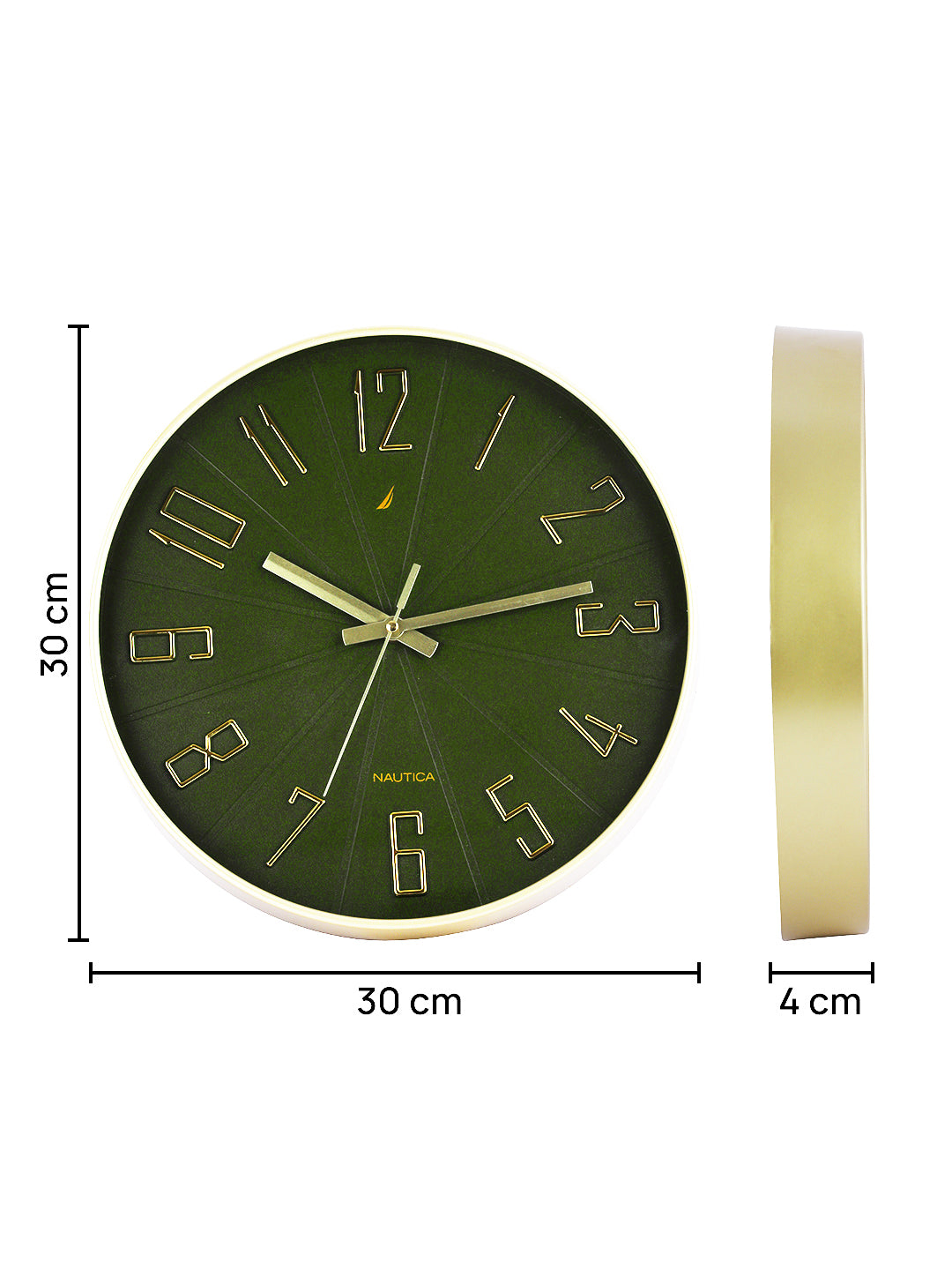 Abs 3D Matt Rim Clocks Multicolor