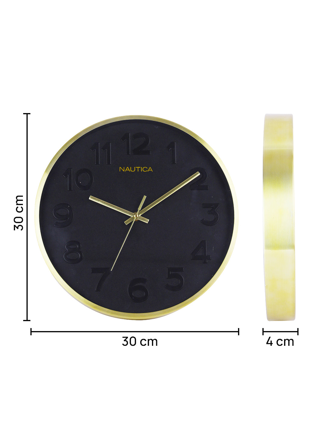Real Metal 3D Dial Clocks Multicolor