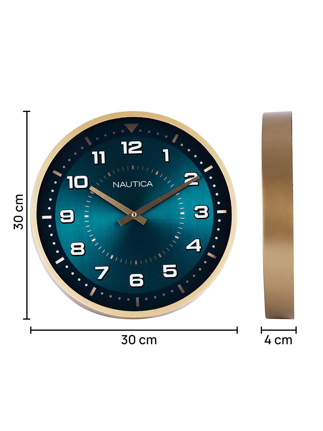 Abs Chrome Dial Clocks Multicolor