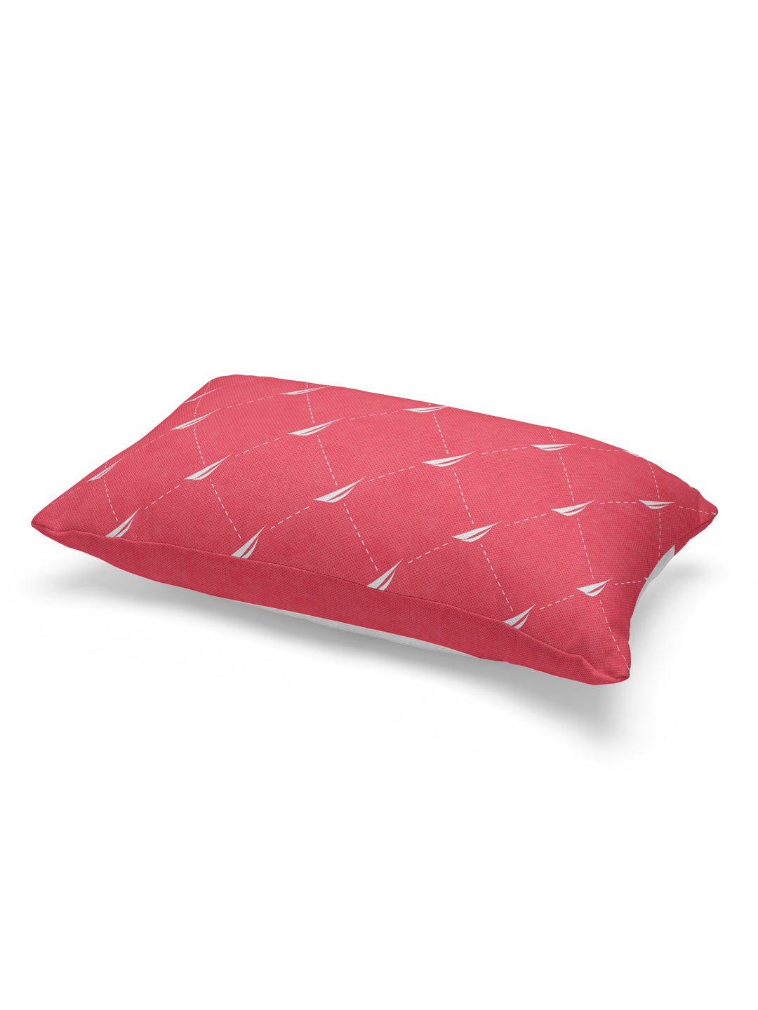 Logo Stripe Sis-Bed Linen Red