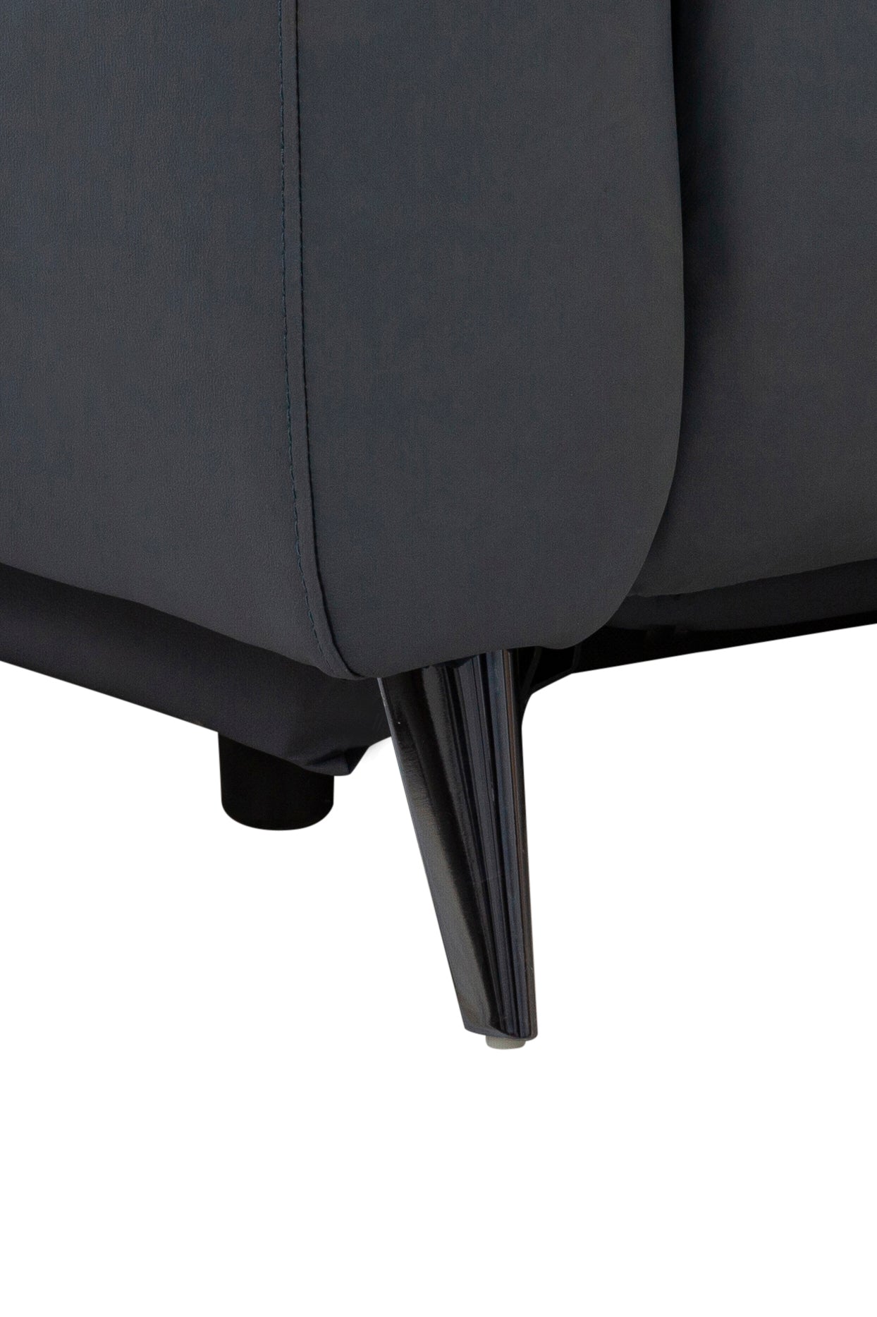Levanto Half Leather Zero Wall Electric Recliner | 2 Seater | Ocean Blue