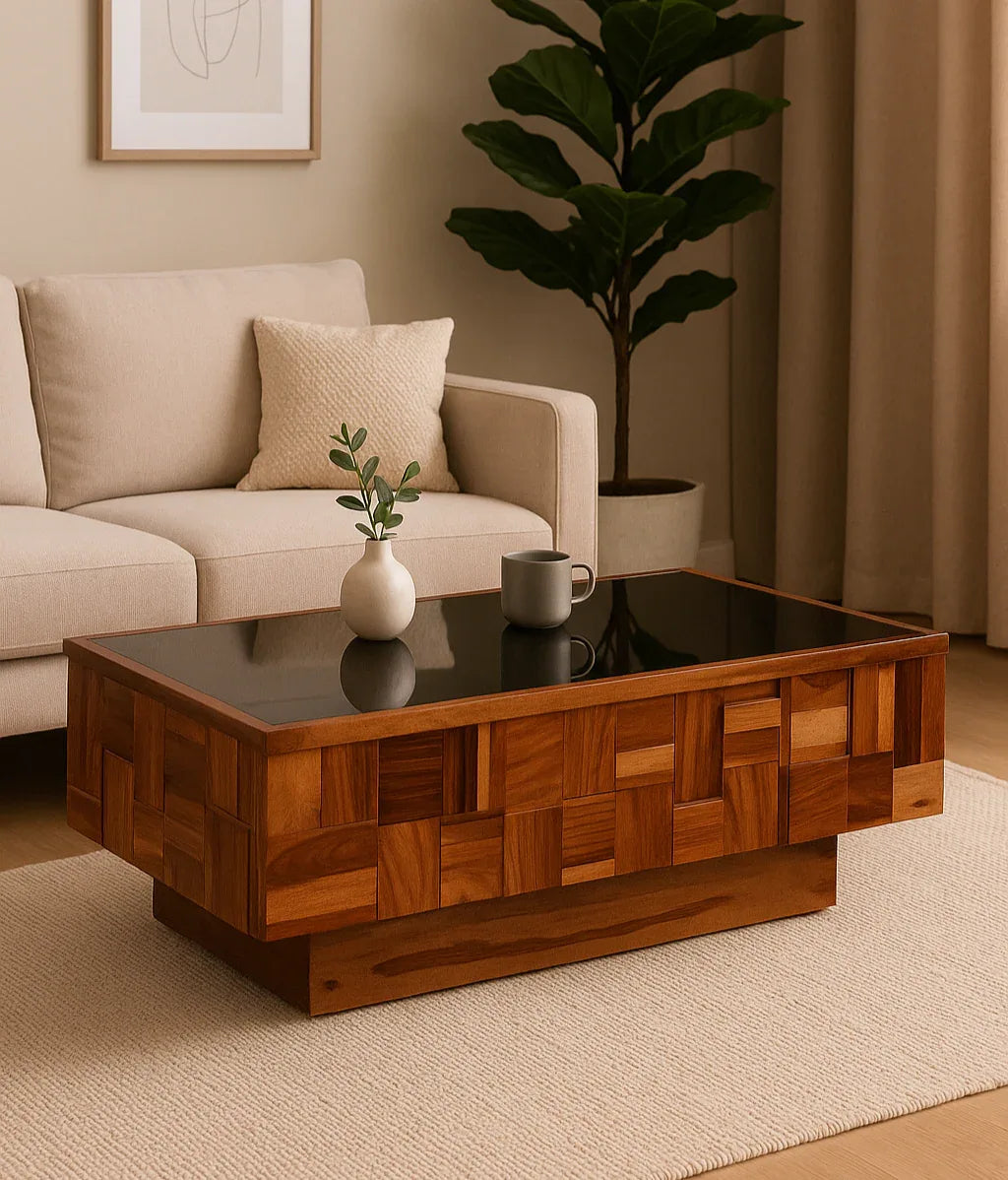 Estonia Solidwood Rectangular Center Table - HomeTown