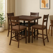 Hopton Solidwood Dining Set in Walnut Colour - HomeTown